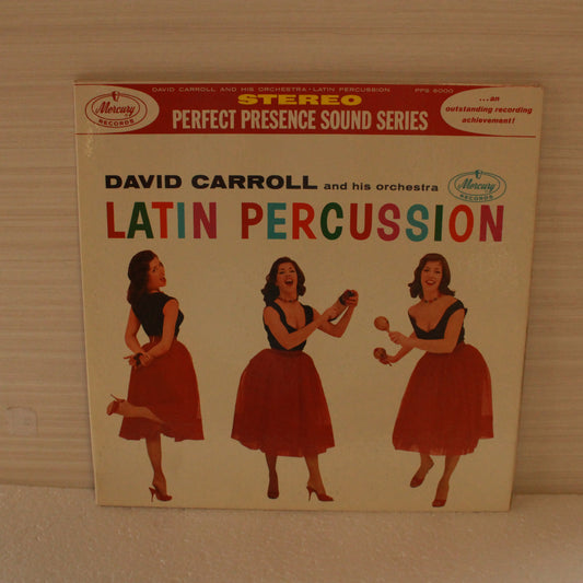 David Carroll & His Orchestra : Latin Percussion (LP,Album,Stereo)