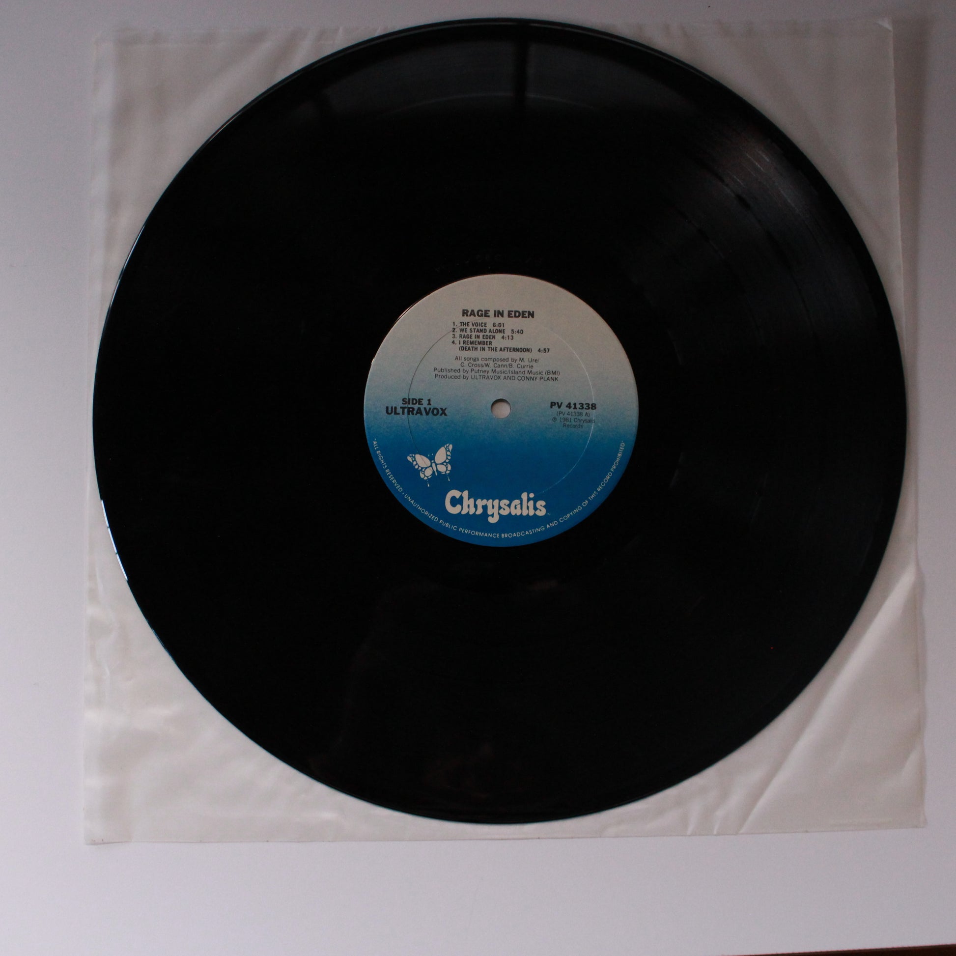 Ultravox : Rage In Eden (LP,Album,Reissue)