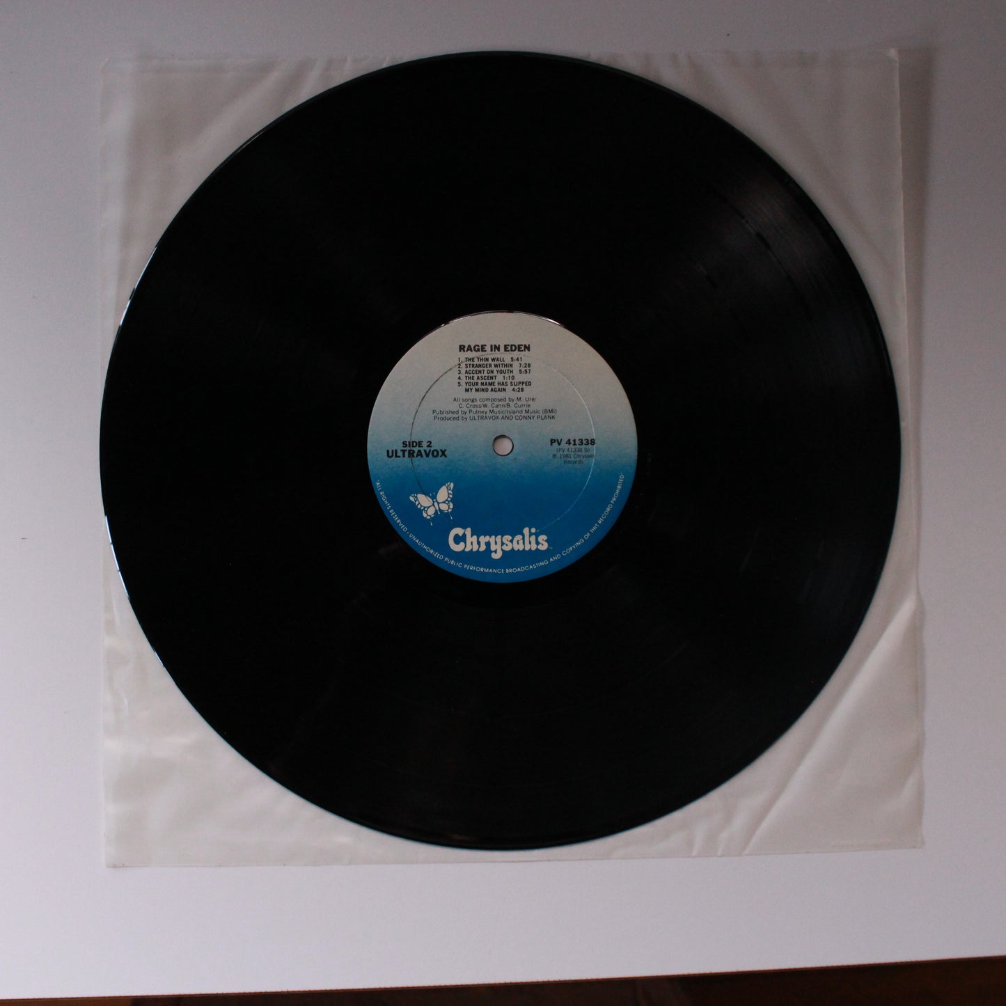 Ultravox : Rage In Eden (LP,Album,Reissue)