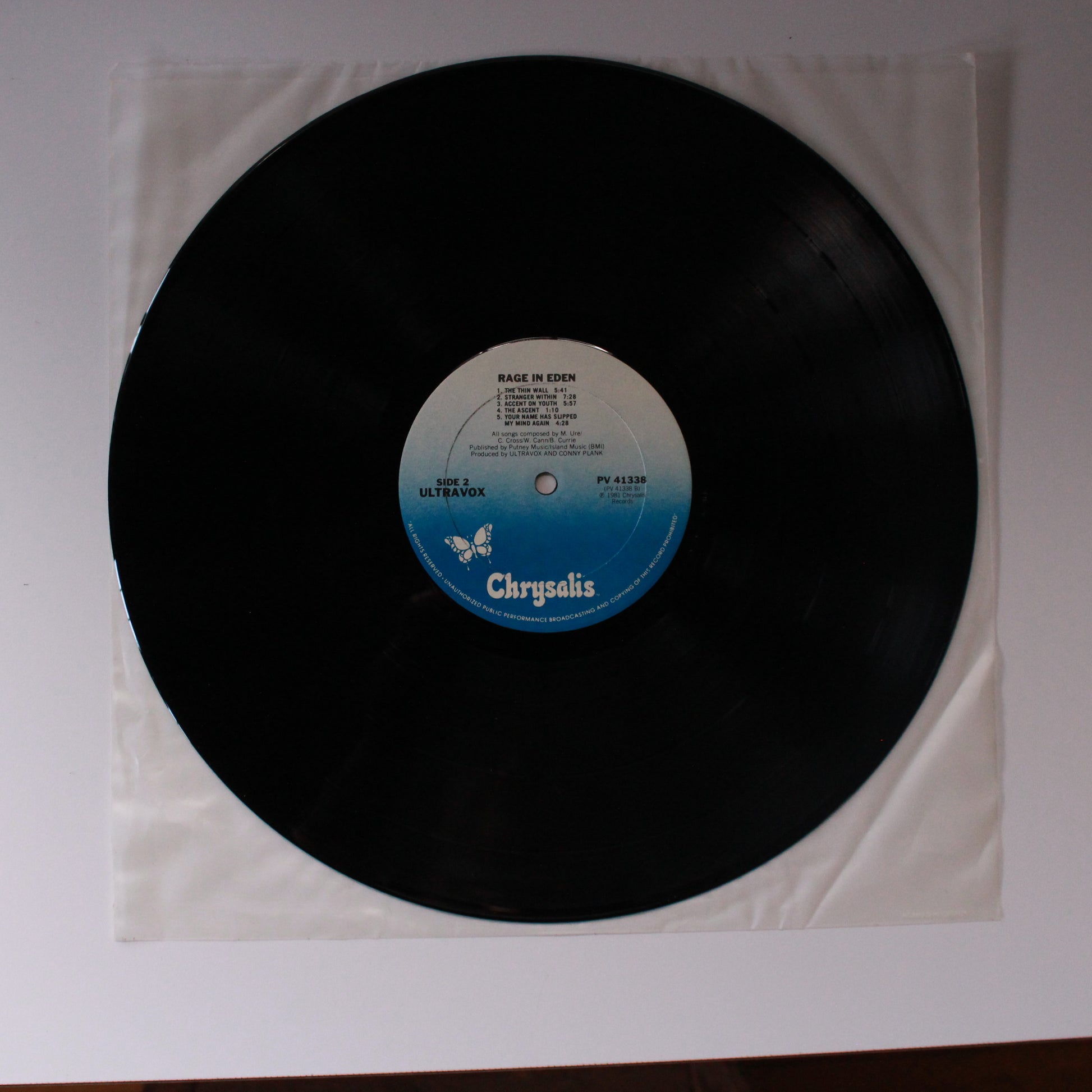 Ultravox : Rage In Eden (LP,Album,Reissue)