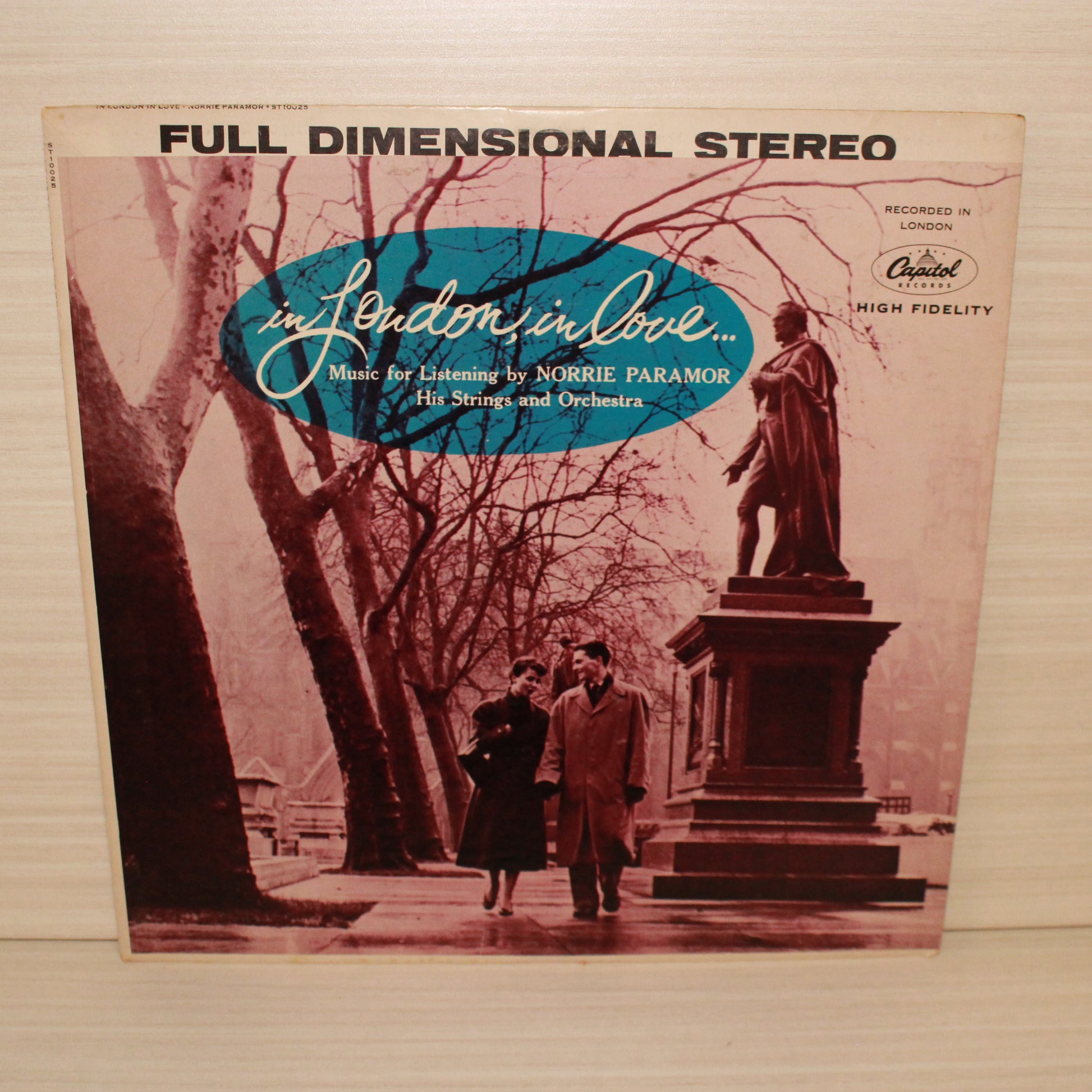Norrie Paramor His Strings And Orchestra : In London, In Love (LP,Album,Mono)