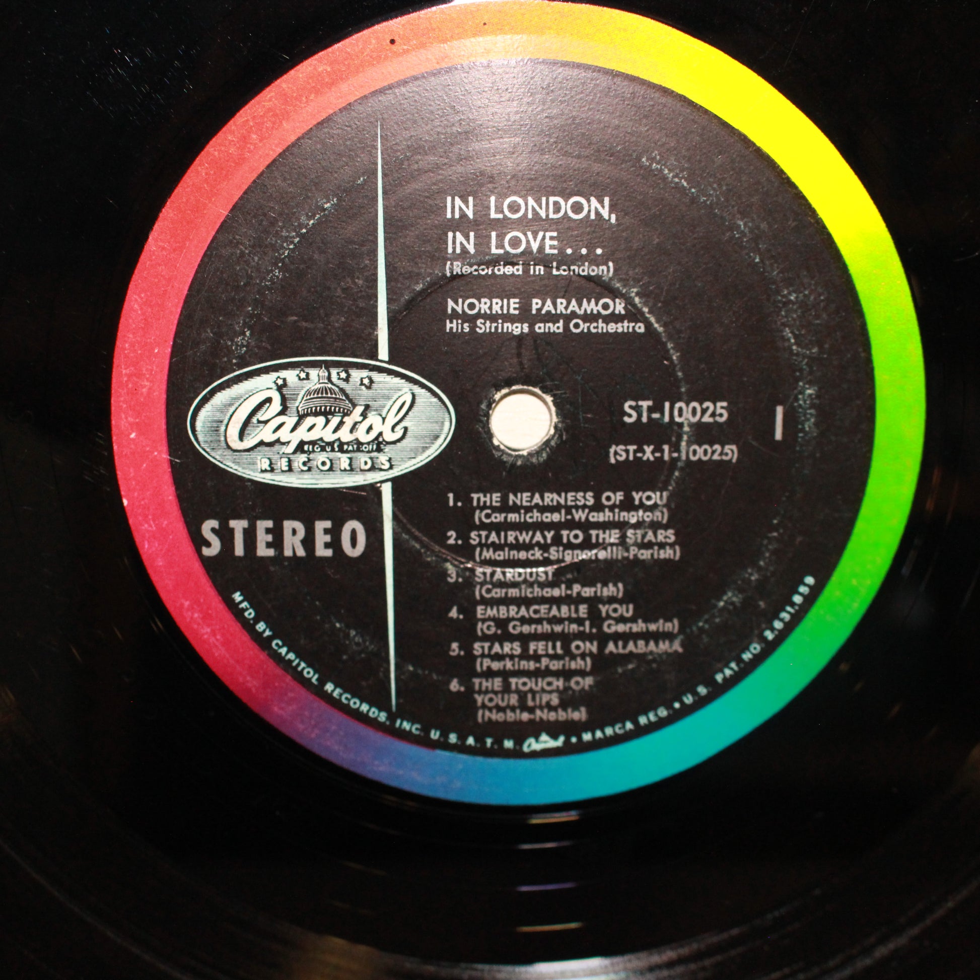 Norrie Paramor His Strings And Orchestra : In London, In Love (LP,Album,Mono)