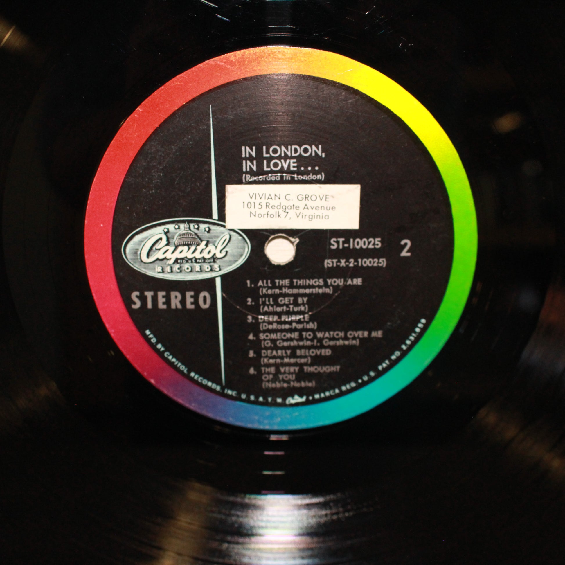 Norrie Paramor His Strings And Orchestra : In London, In Love (LP,Album,Mono)