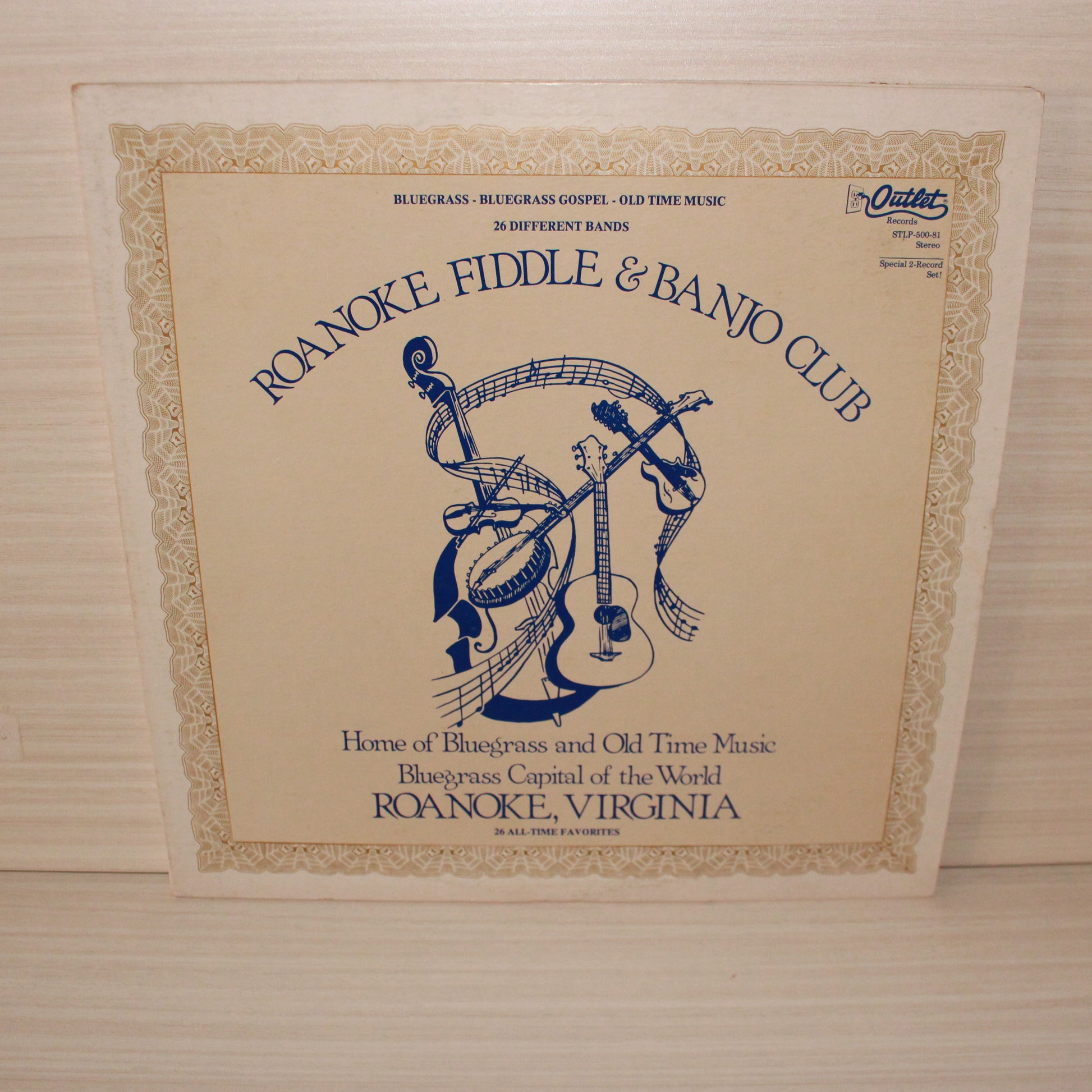 Various : Roanoke Fiddle and Banjo Club (LP,Stereo)