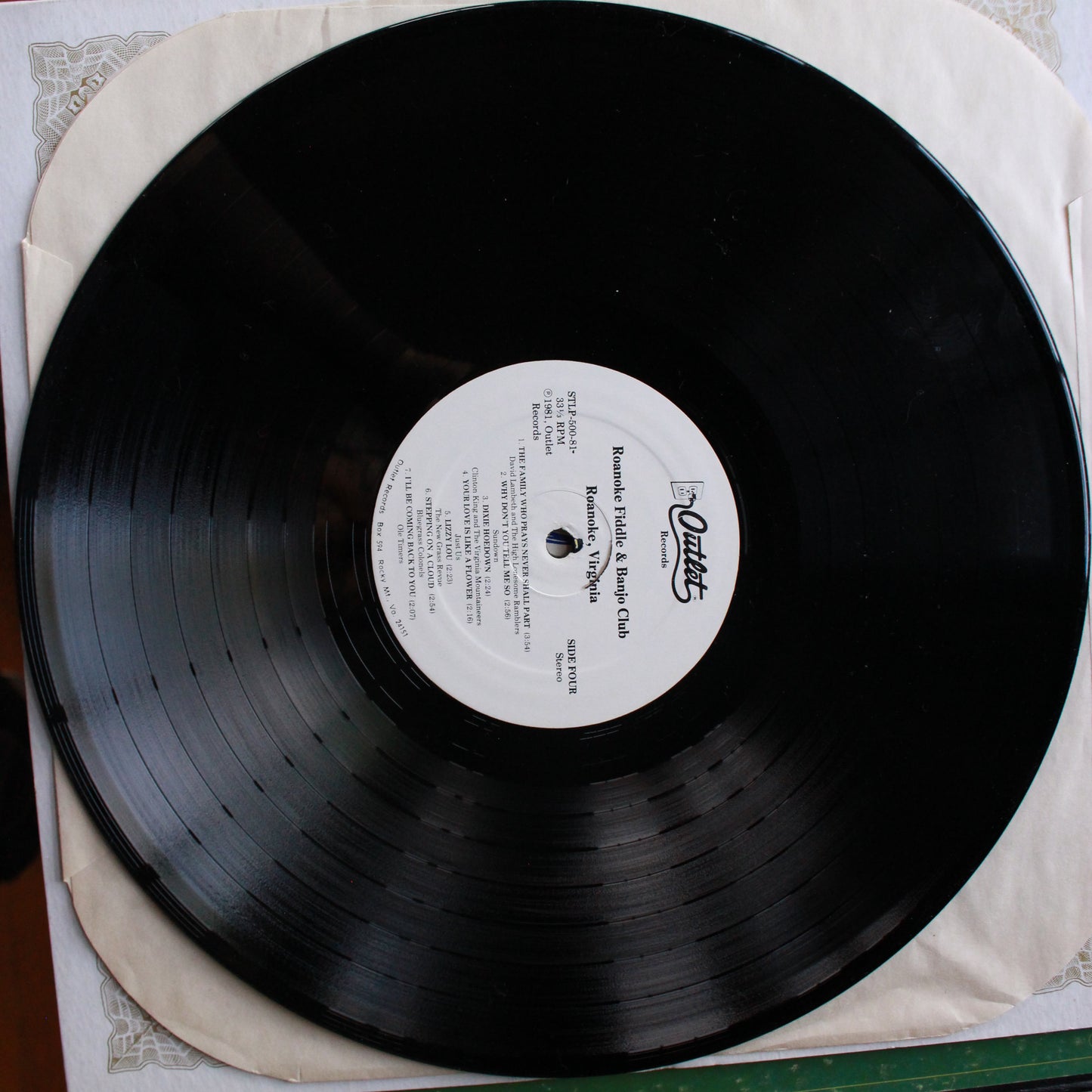Various : Roanoke Fiddle and Banjo Club (LP,Stereo)
