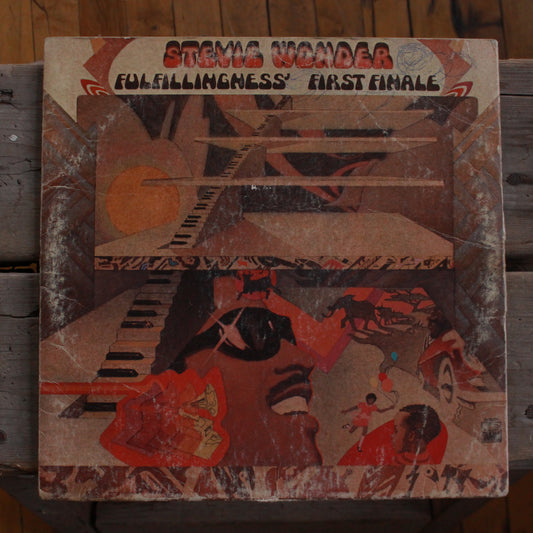Stevie Wonder : Fulfillingness' First Finale (LP,Album,Stereo)