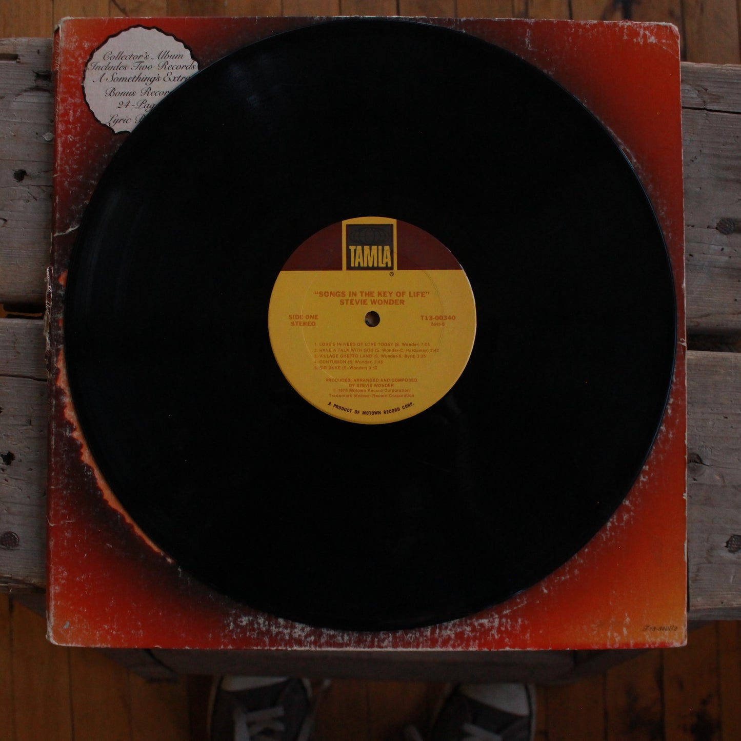Stevie Wonder : Songs In The Key Of Life (LP,Album,Club Edition)