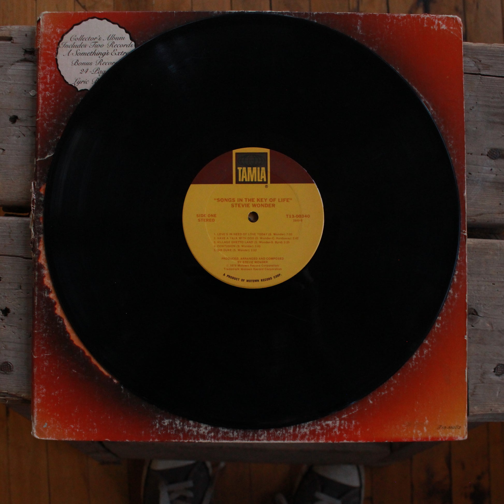 Stevie Wonder : Songs In The Key Of Life (LP,Album,Club Edition)
