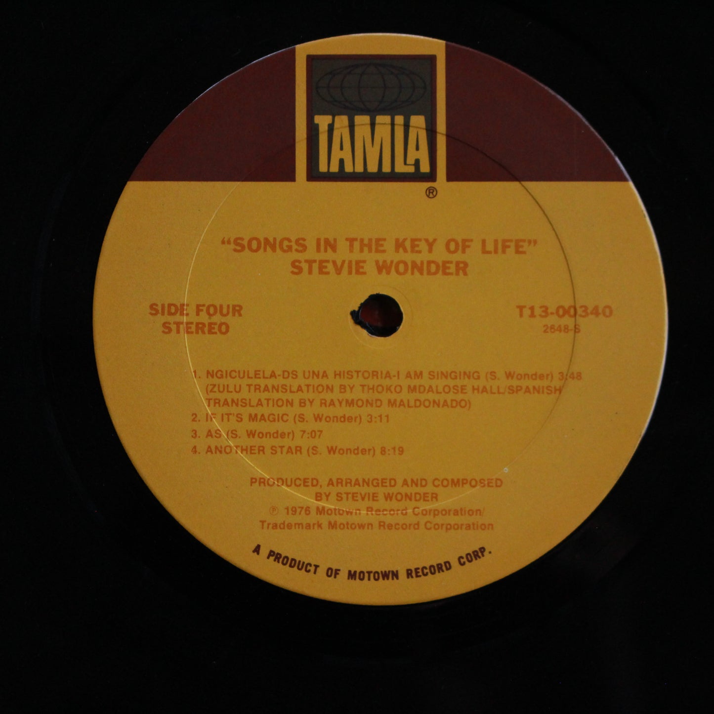 Stevie Wonder : Songs In The Key Of Life (LP,Album,Club Edition)