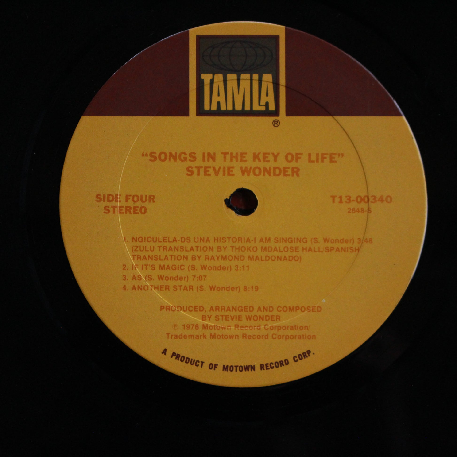 Stevie Wonder : Songs In The Key Of Life (LP,Album,Club Edition)