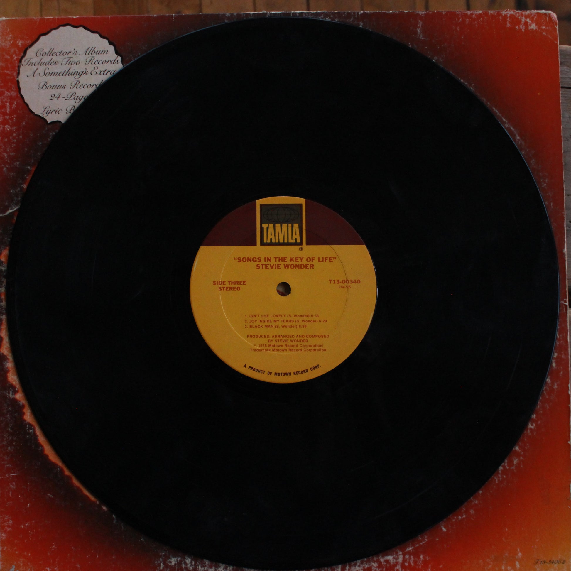 Stevie Wonder : Songs In The Key Of Life (LP,Album,Club Edition)