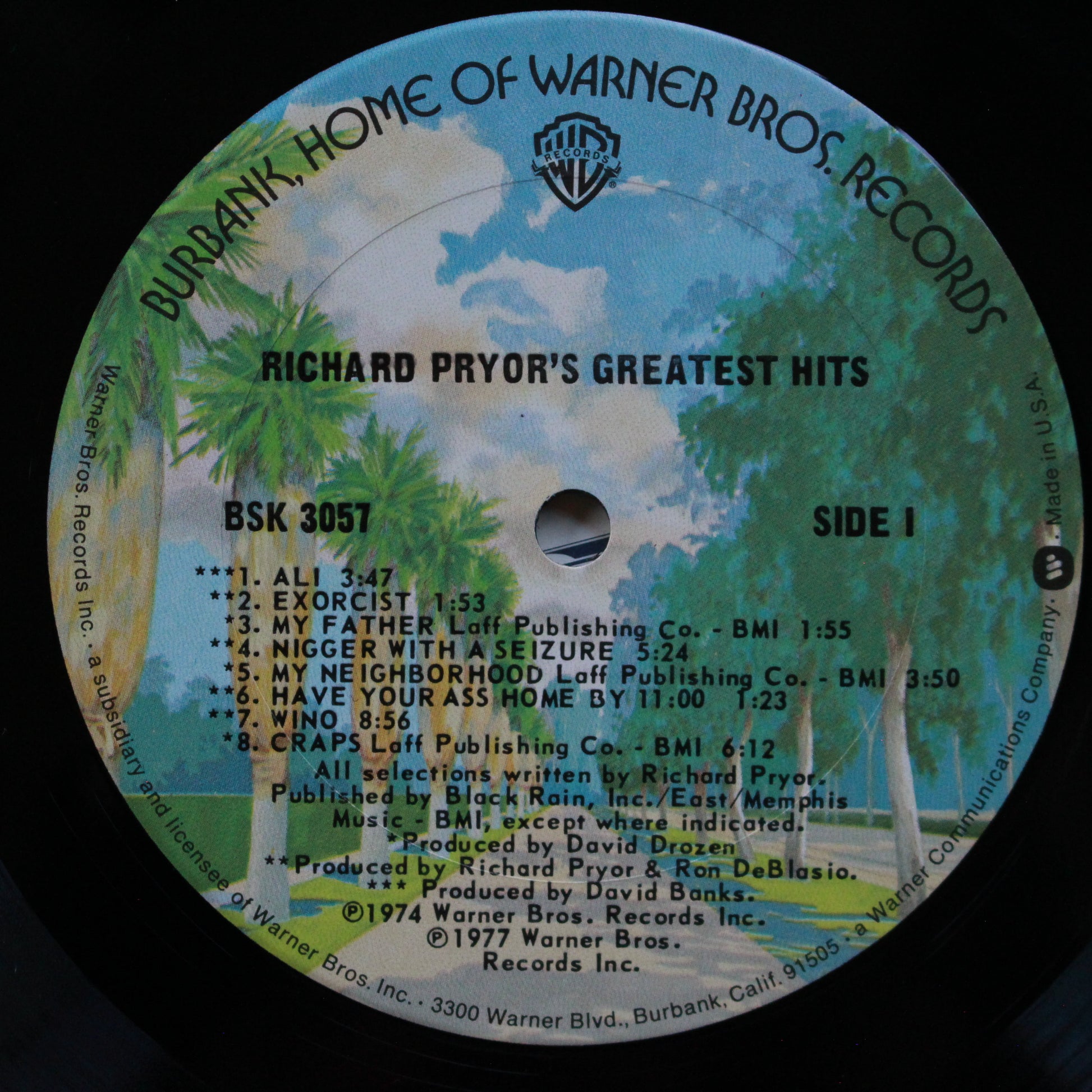 Richard Pryor : Richard Pryor's Greatest Hits (LP,Compilation,Album)
