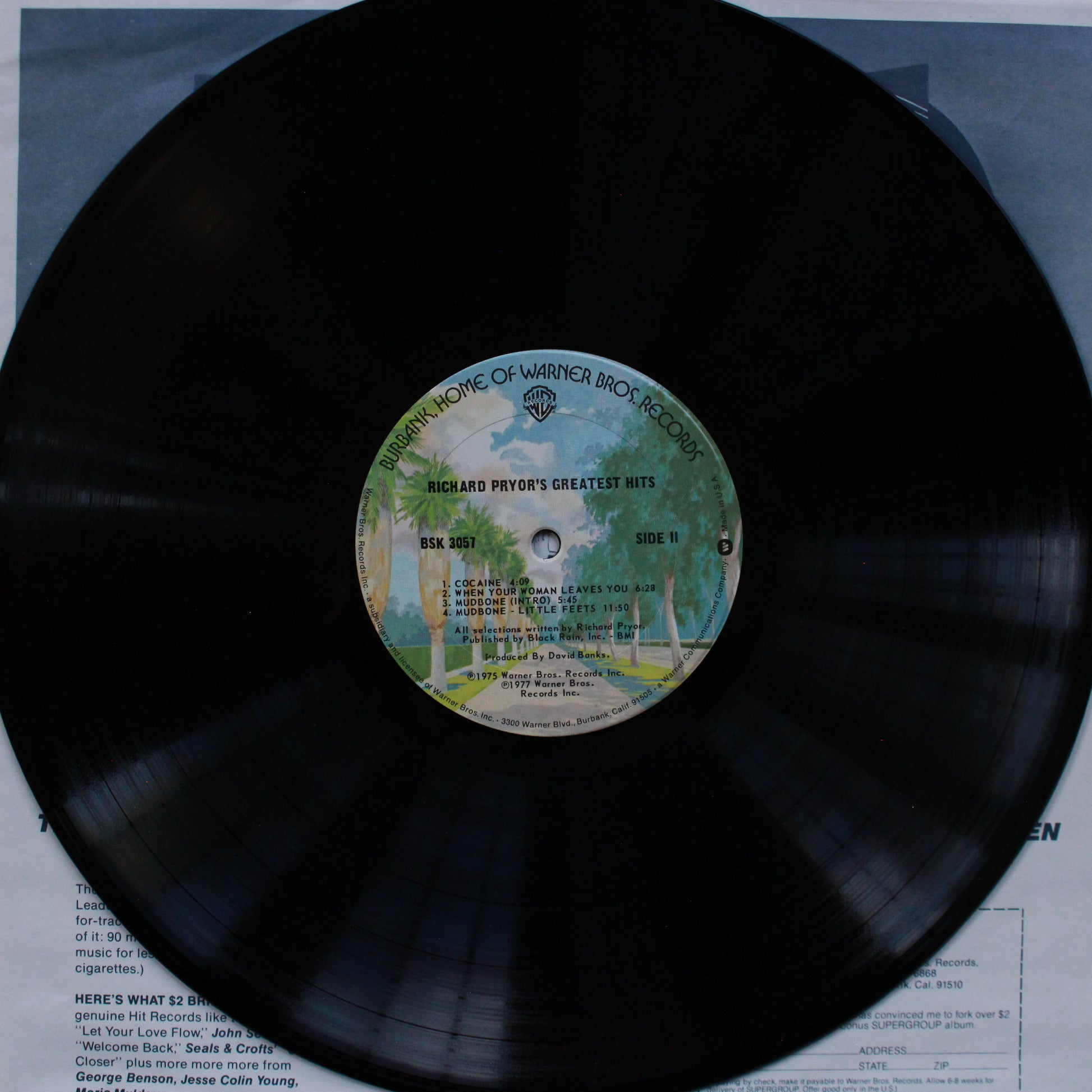 Richard Pryor : Richard Pryor's Greatest Hits (LP,Compilation,Album)