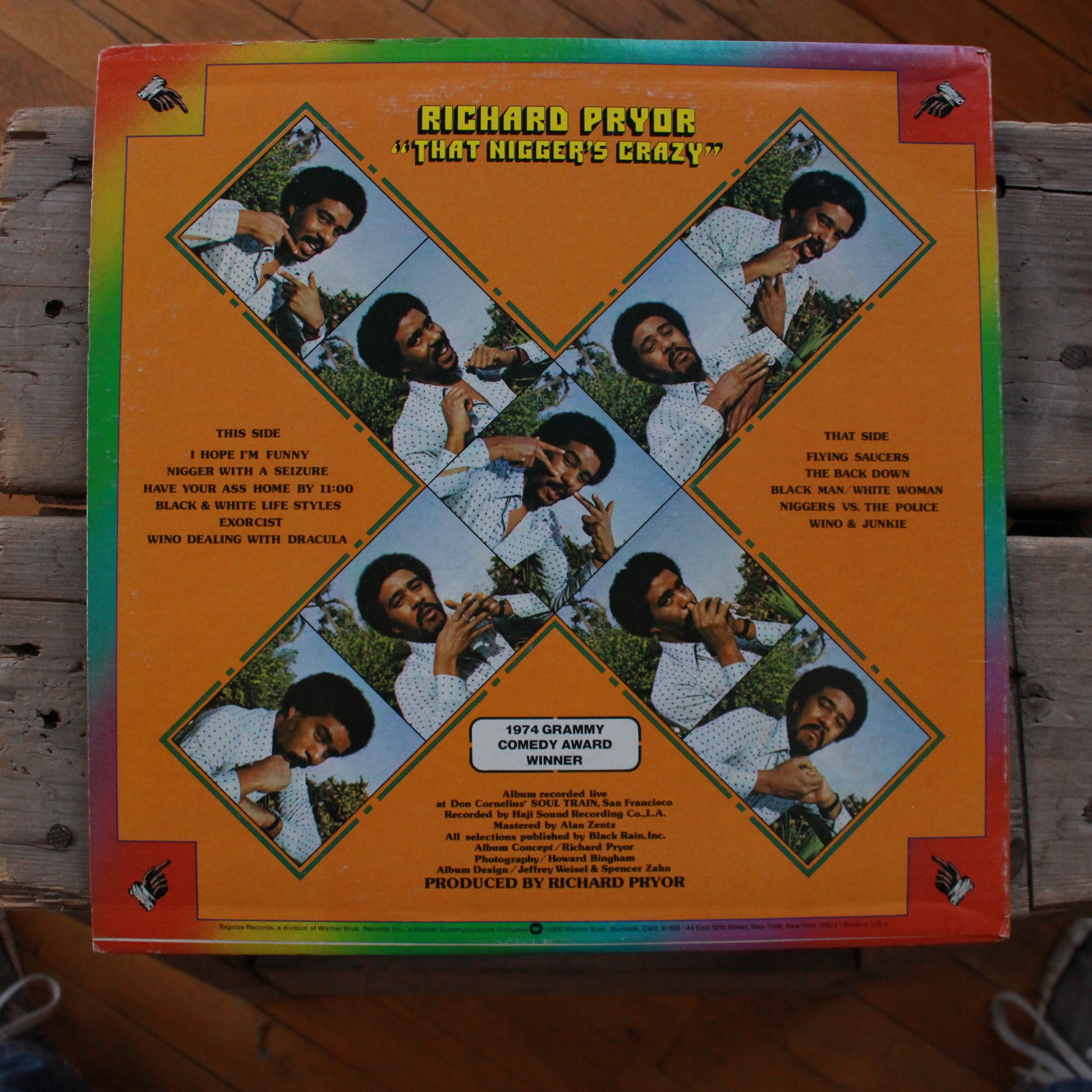 Richard Pryor : That Nigger's Crazy (LP,Album,Reissue)