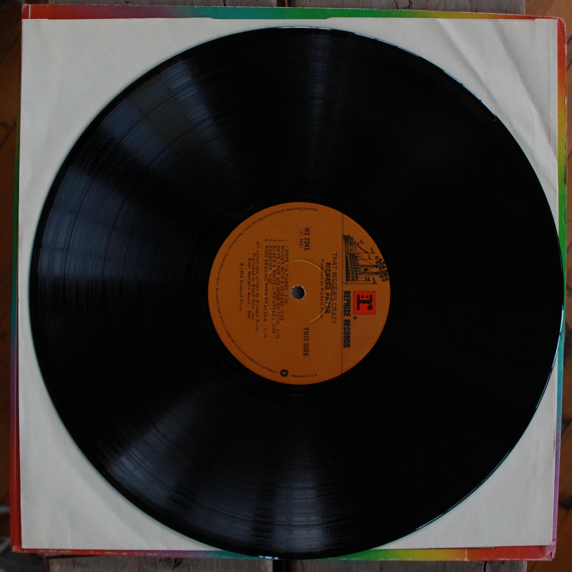 Richard Pryor : That Nigger's Crazy (LP,Album,Reissue)