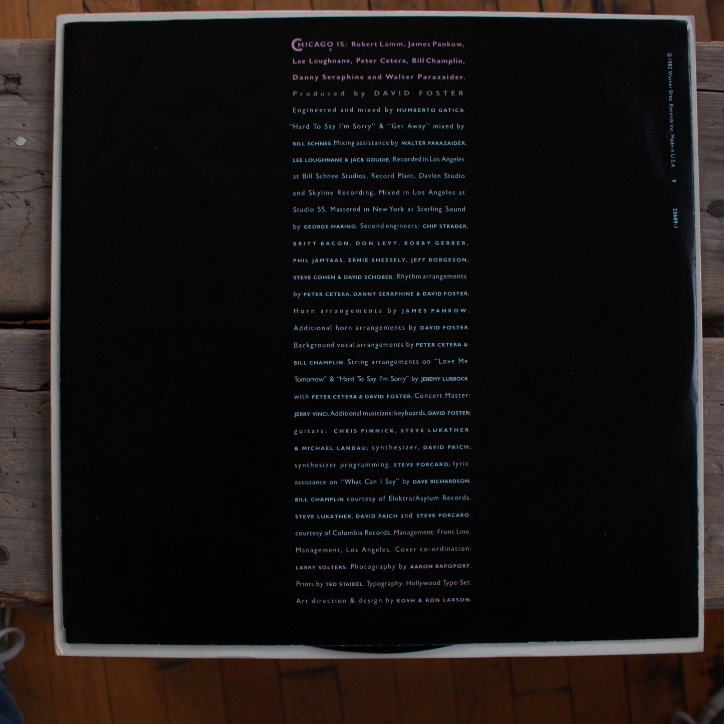 Chicago (2) : Chicago 16 (LP,Album,Club Edition,Stereo)