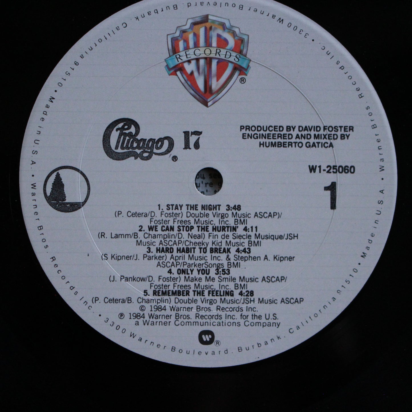 Chicago (2) : Chicago 17 (LP,Album,Club Edition)