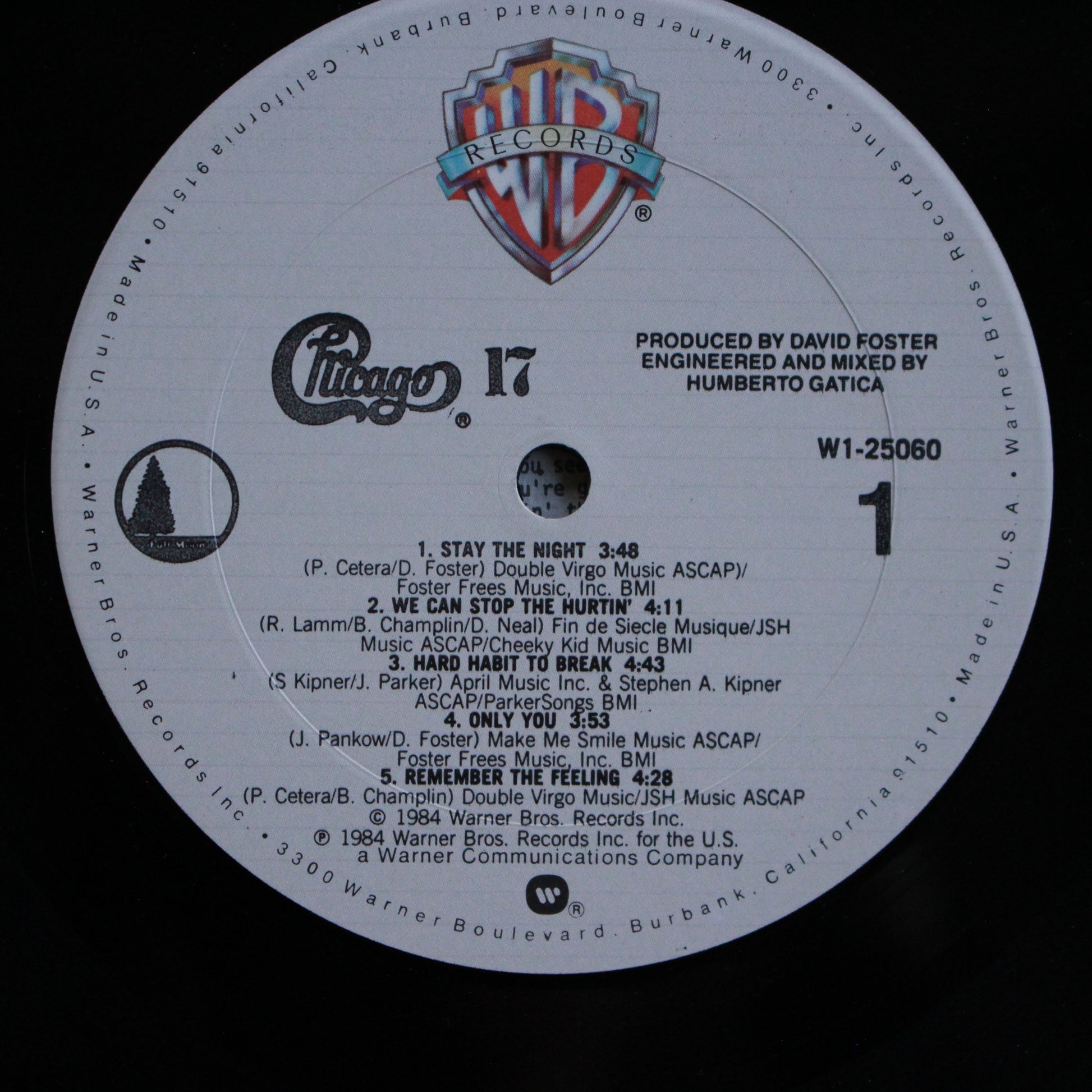 Chicago (2) : Chicago 17 (LP,Album,Club Edition)