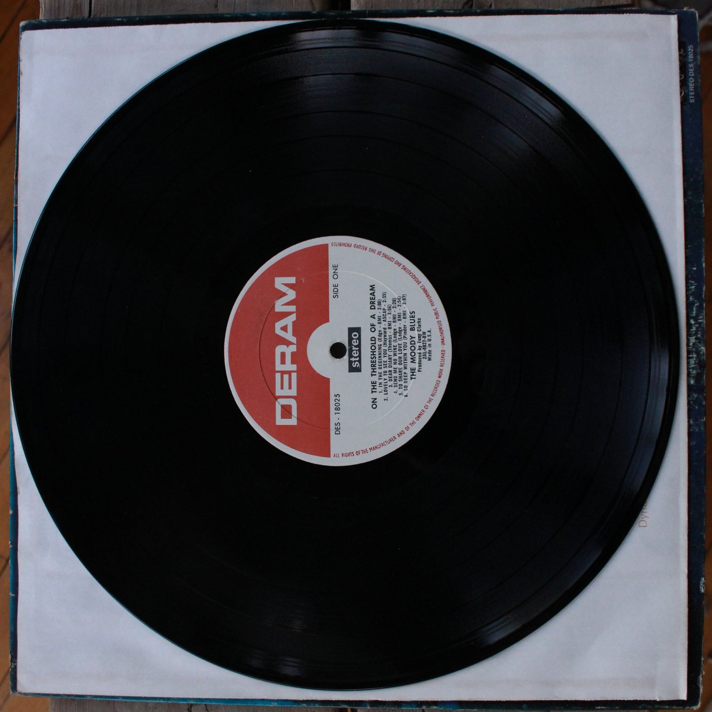 Moody Blues, The : On The Threshold Of A Dream (LP,Album)