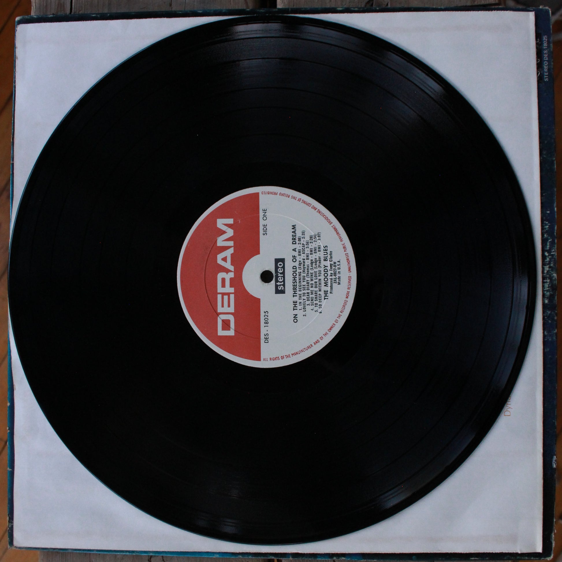 Moody Blues, The : On The Threshold Of A Dream (LP,Album)