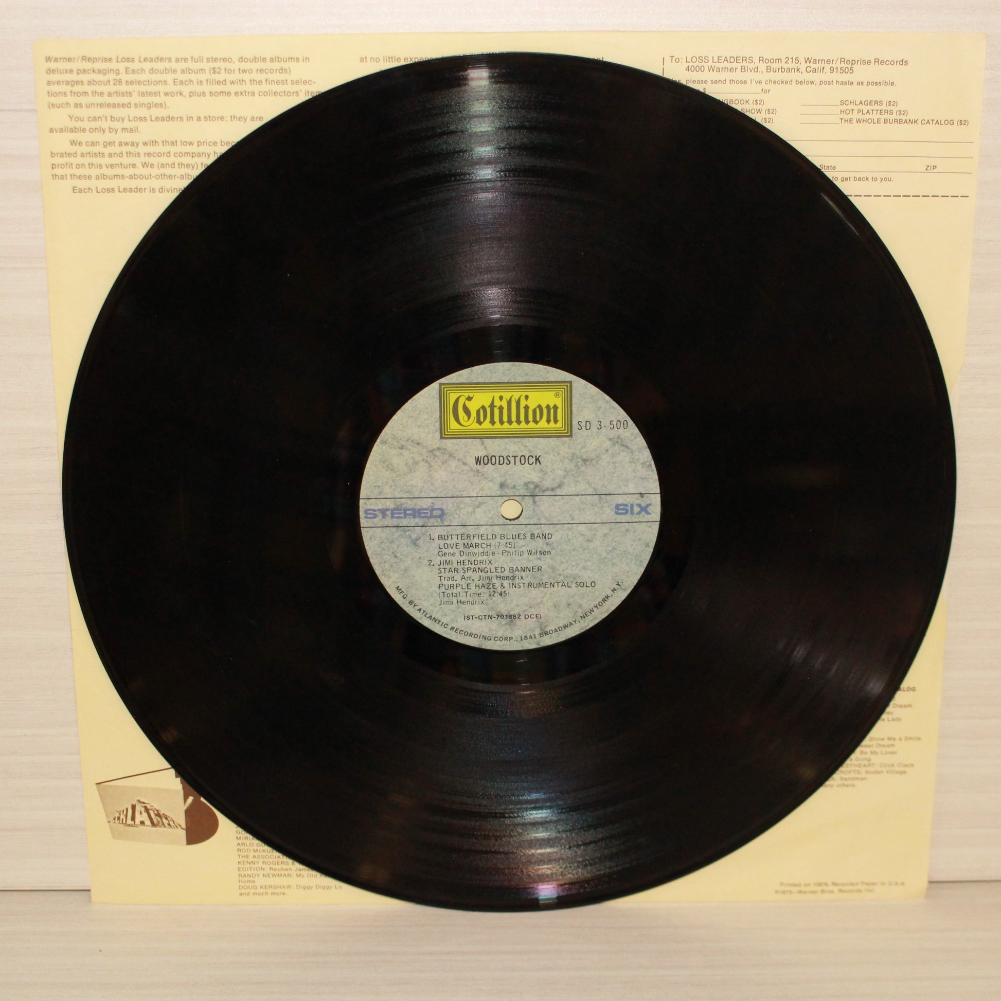 Various : Woodstock (Music From The Original Soundtrack And More) (LP,Album,Reissue)