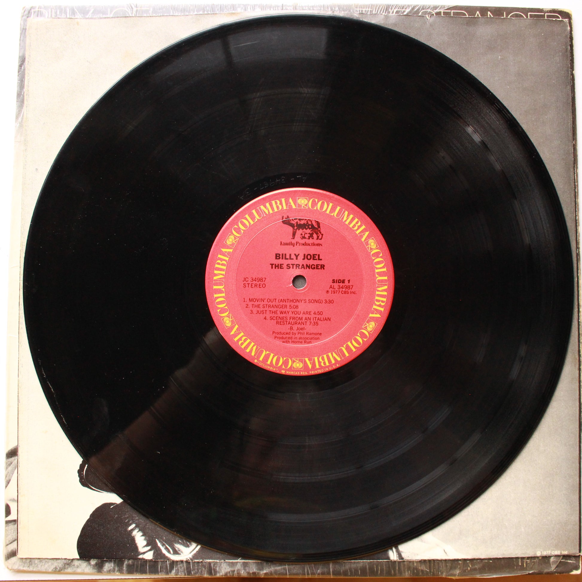 Billy Joel : The Stranger (LP,Album,Stereo)