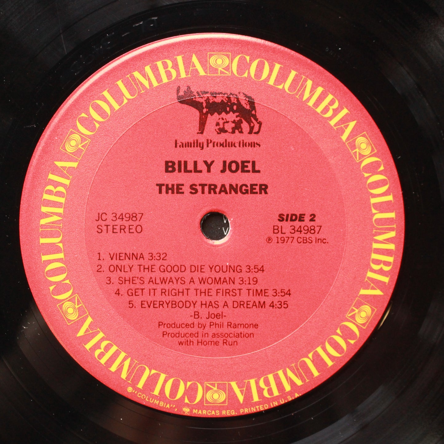 Billy Joel : The Stranger (LP,Album,Stereo)