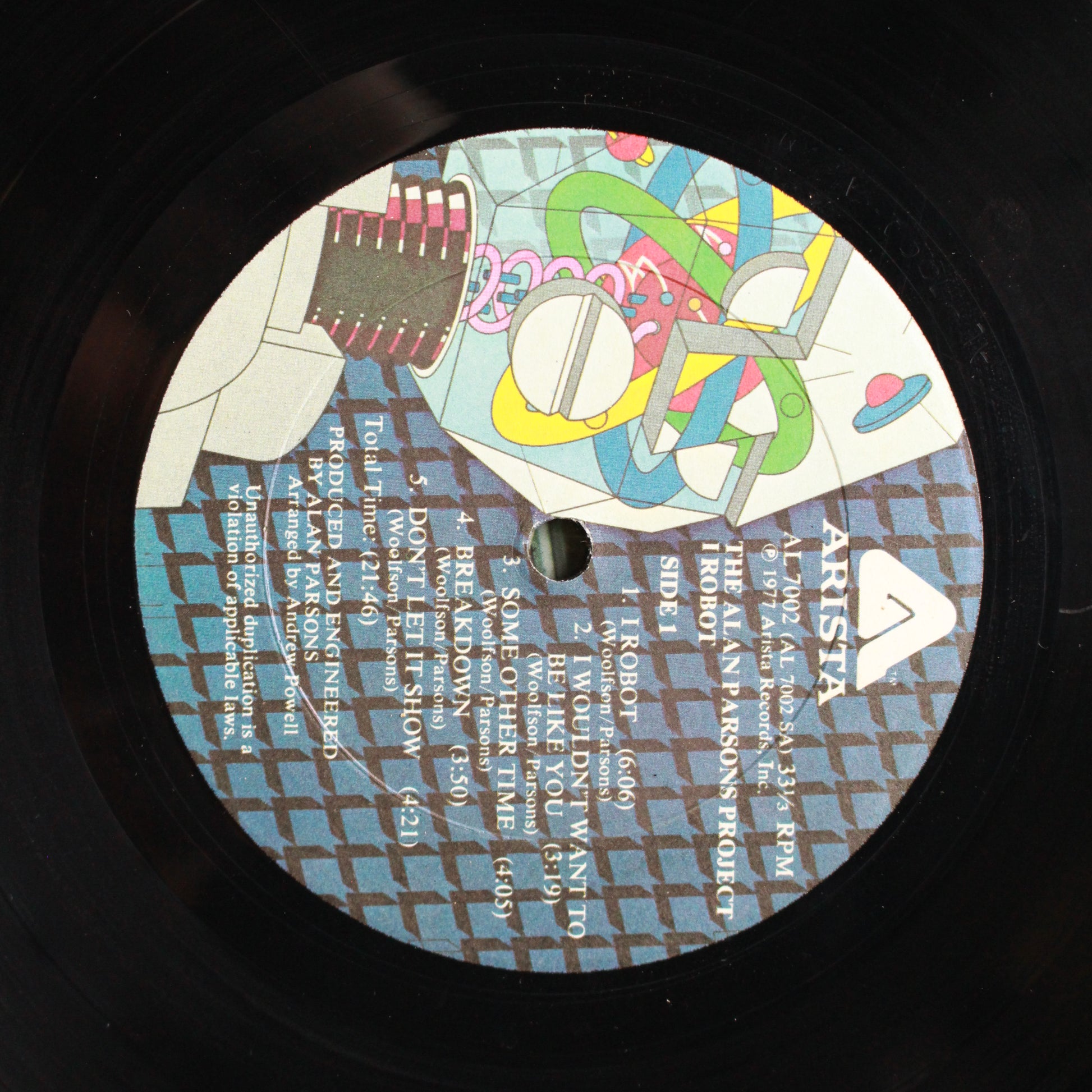 The Alan Parsons Project : I Robot (LP,Album)