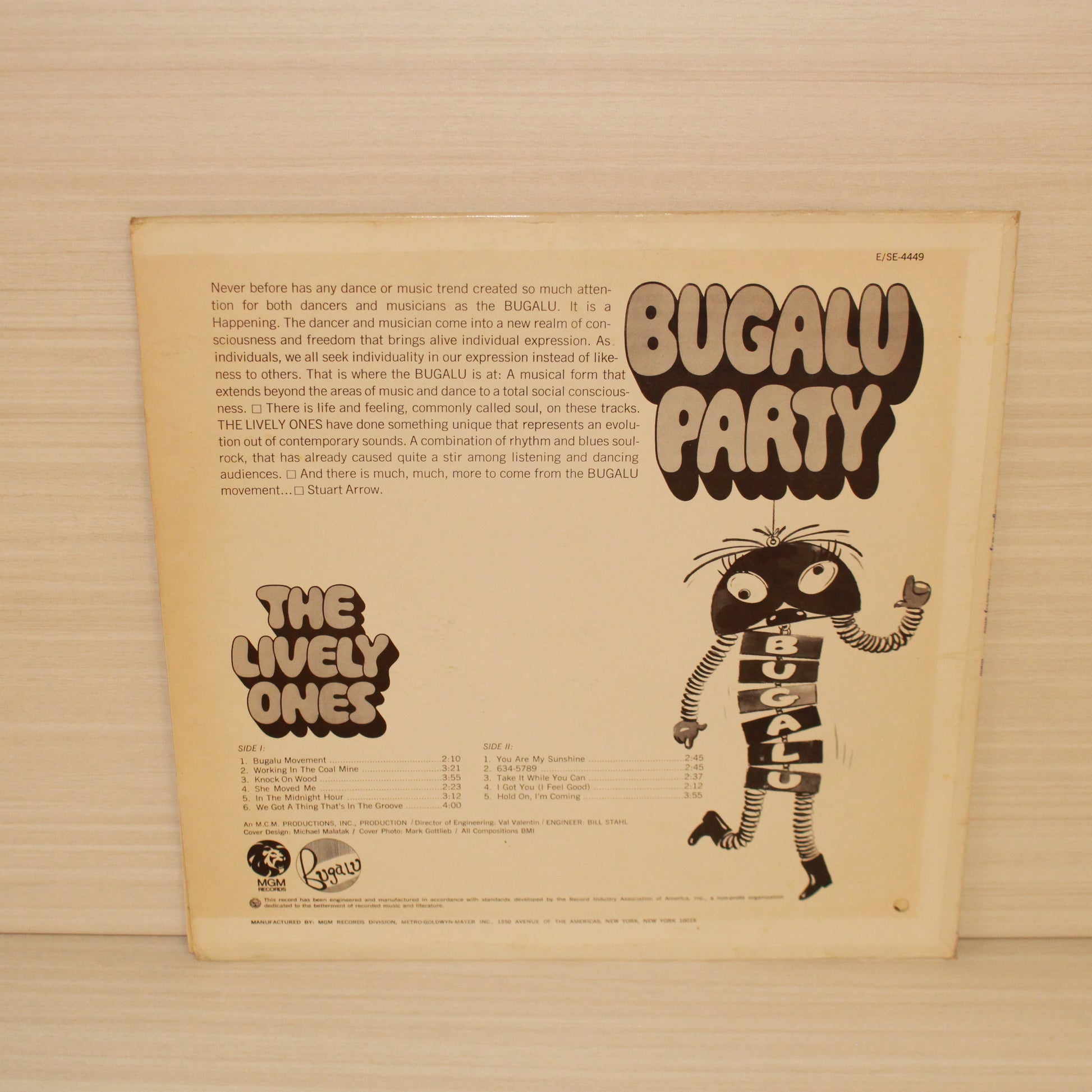 The Lively Ones : Bugalu Party (LP,Mono)