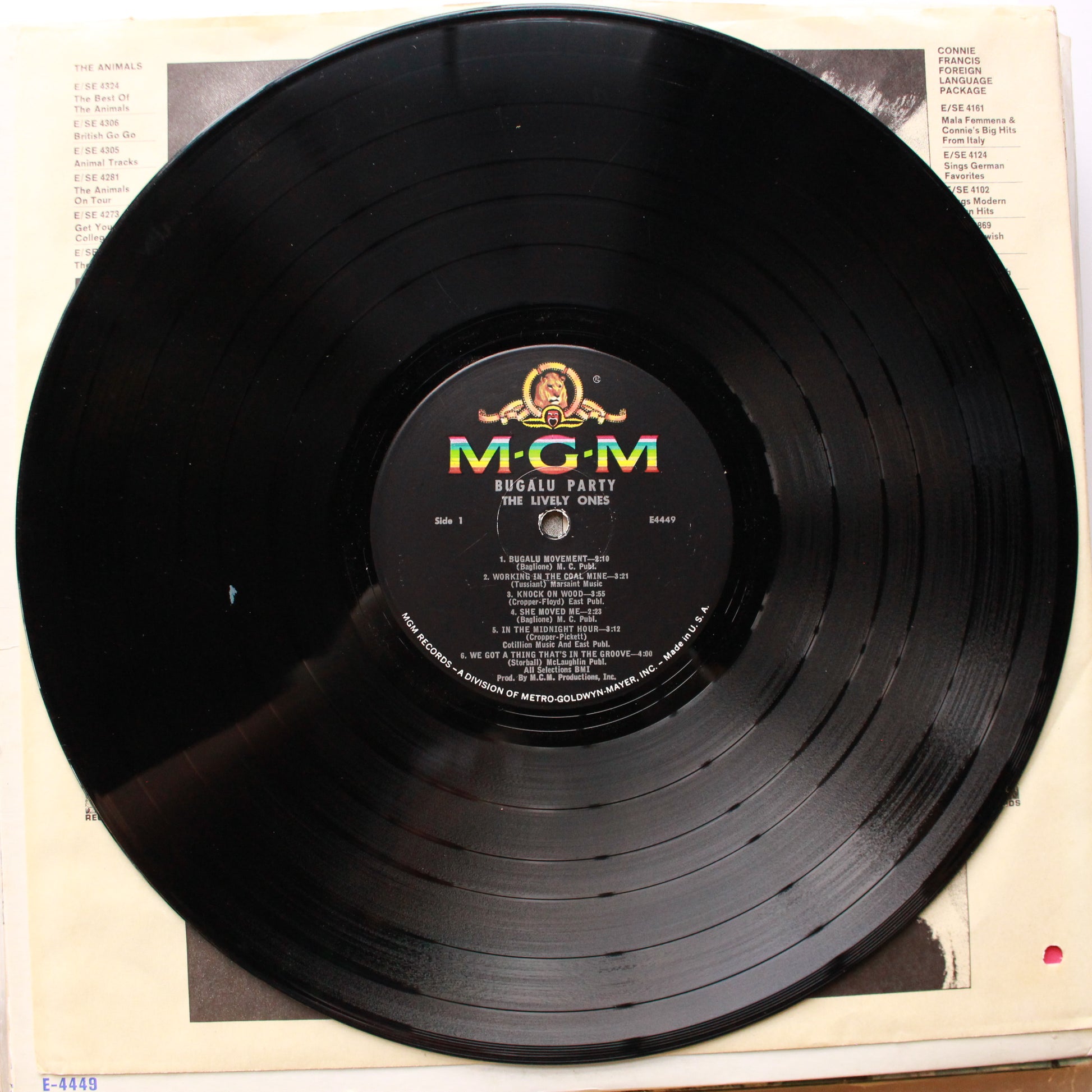 The Lively Ones : Bugalu Party (LP,Mono)