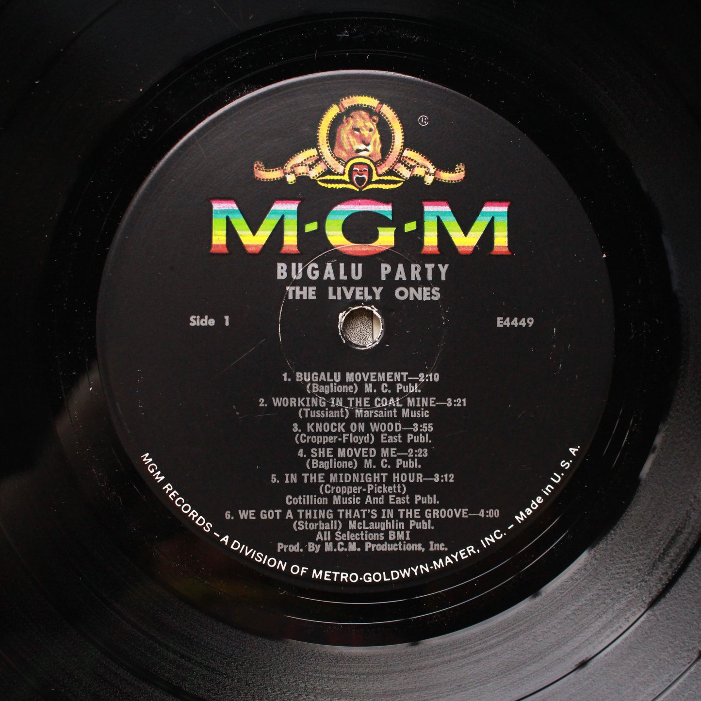 The Lively Ones : Bugalu Party (LP,Mono)