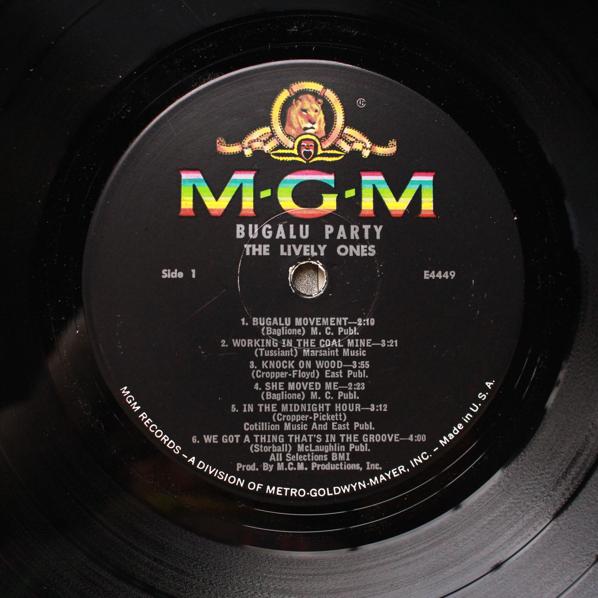 The Lively Ones : Bugalu Party (LP,Mono)