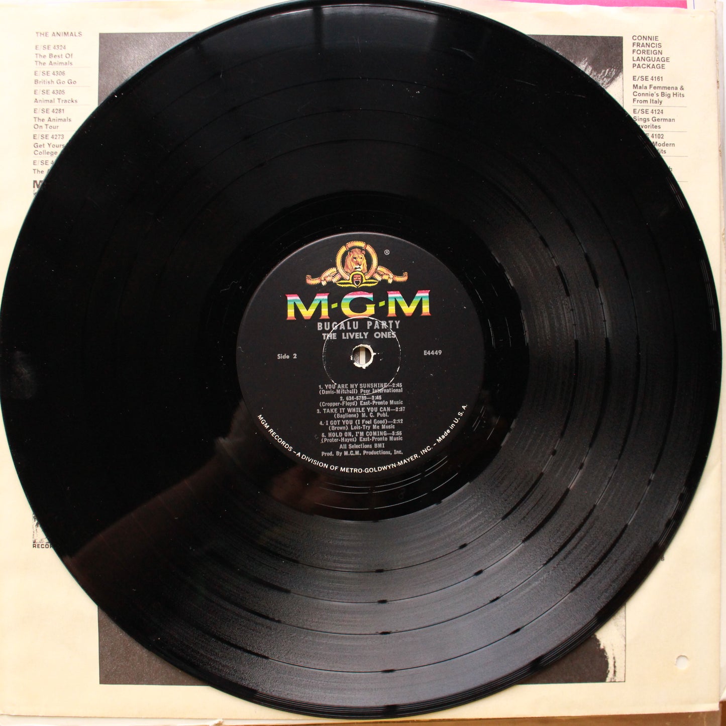 The Lively Ones : Bugalu Party (LP,Mono)