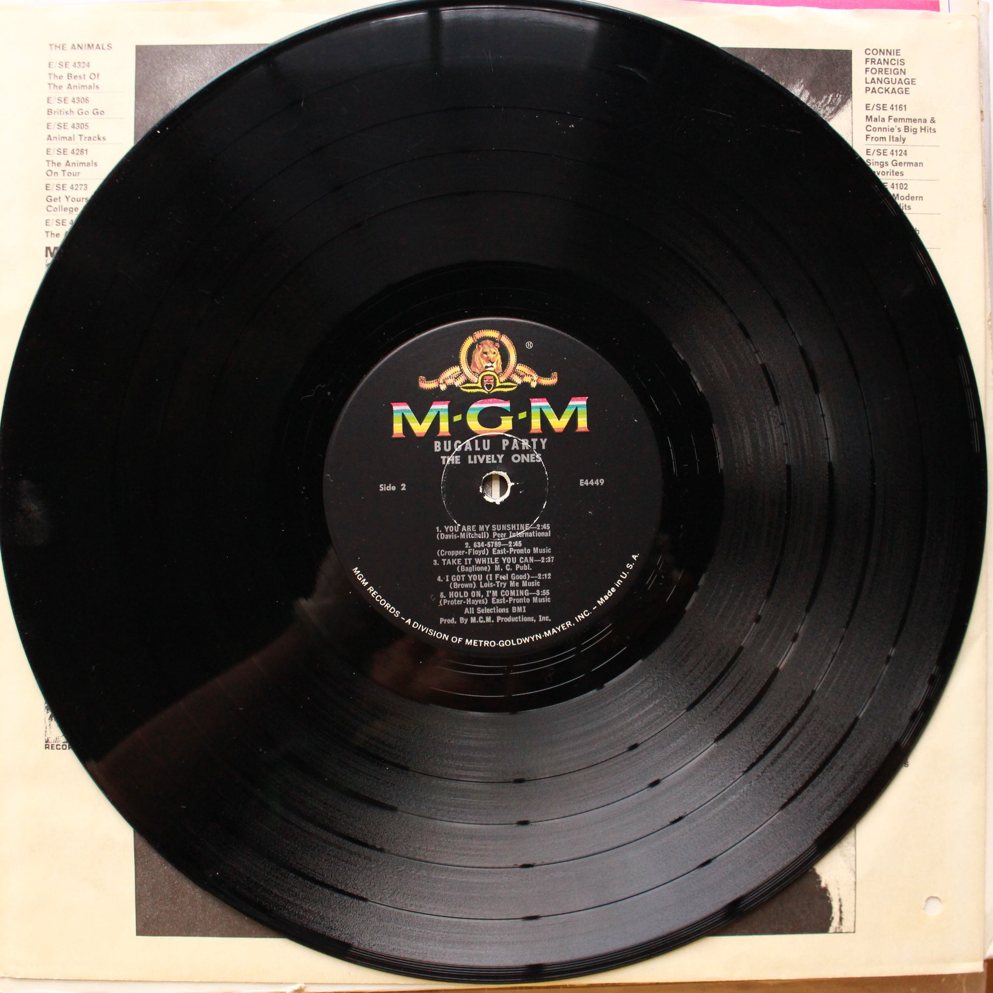 The Lively Ones : Bugalu Party (LP,Mono)