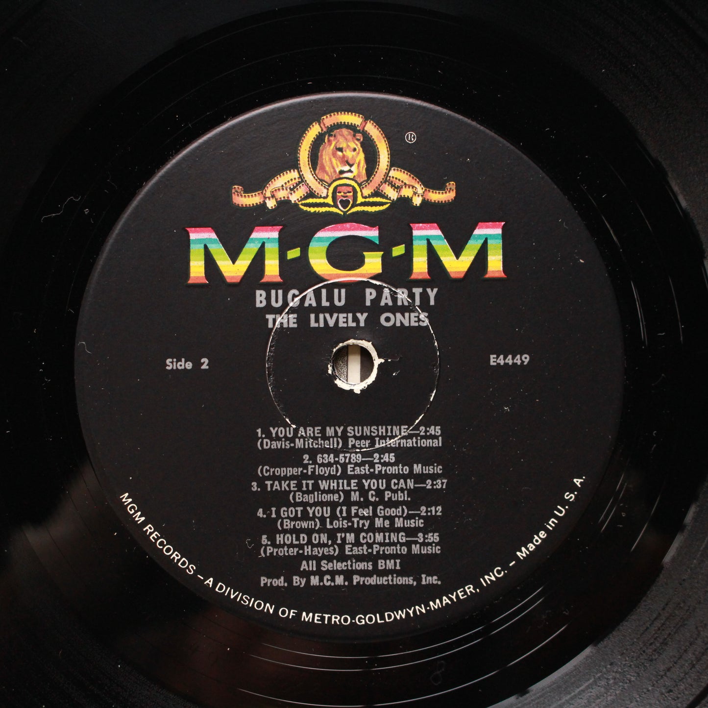 The Lively Ones : Bugalu Party (LP,Mono)