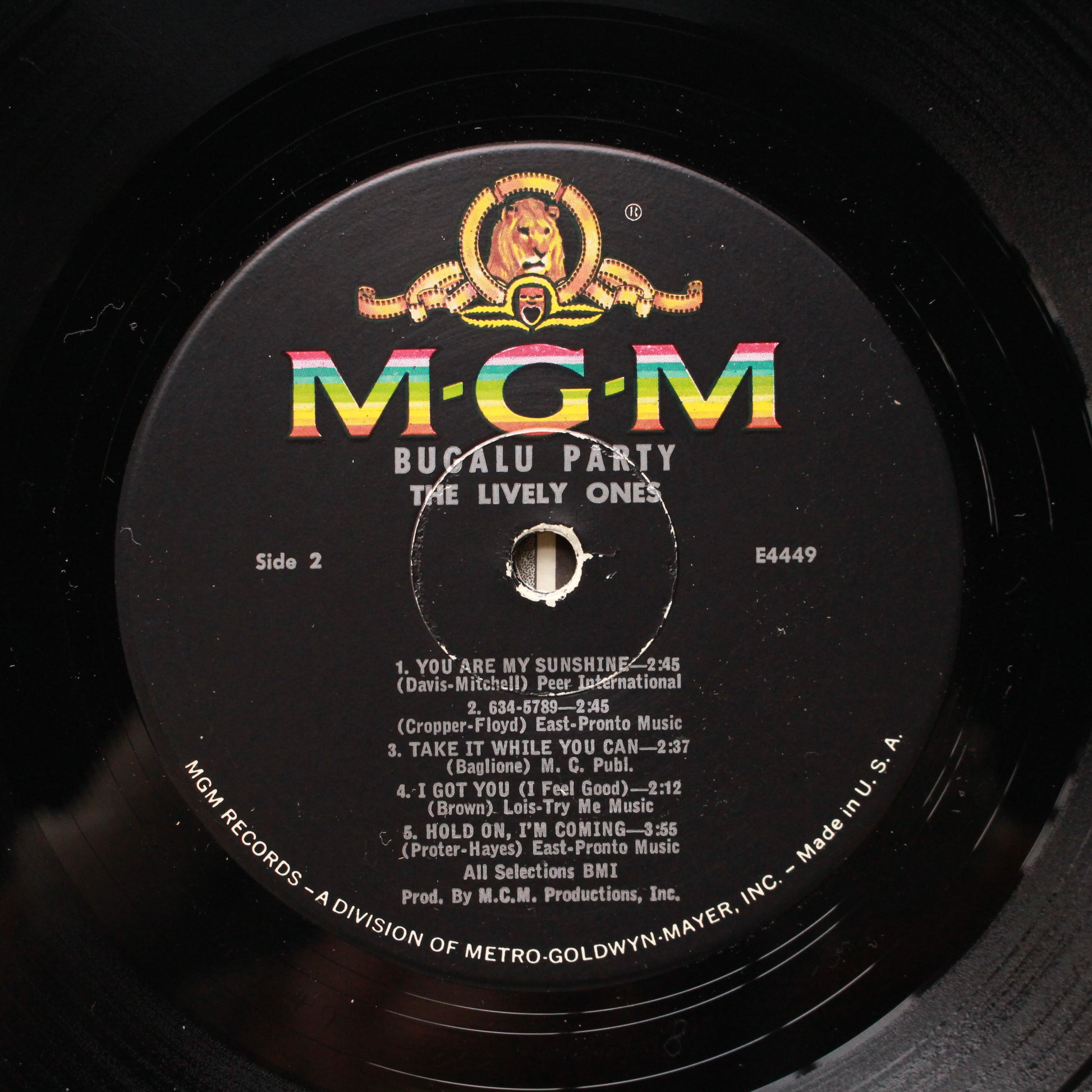The Lively Ones : Bugalu Party (LP,Mono)