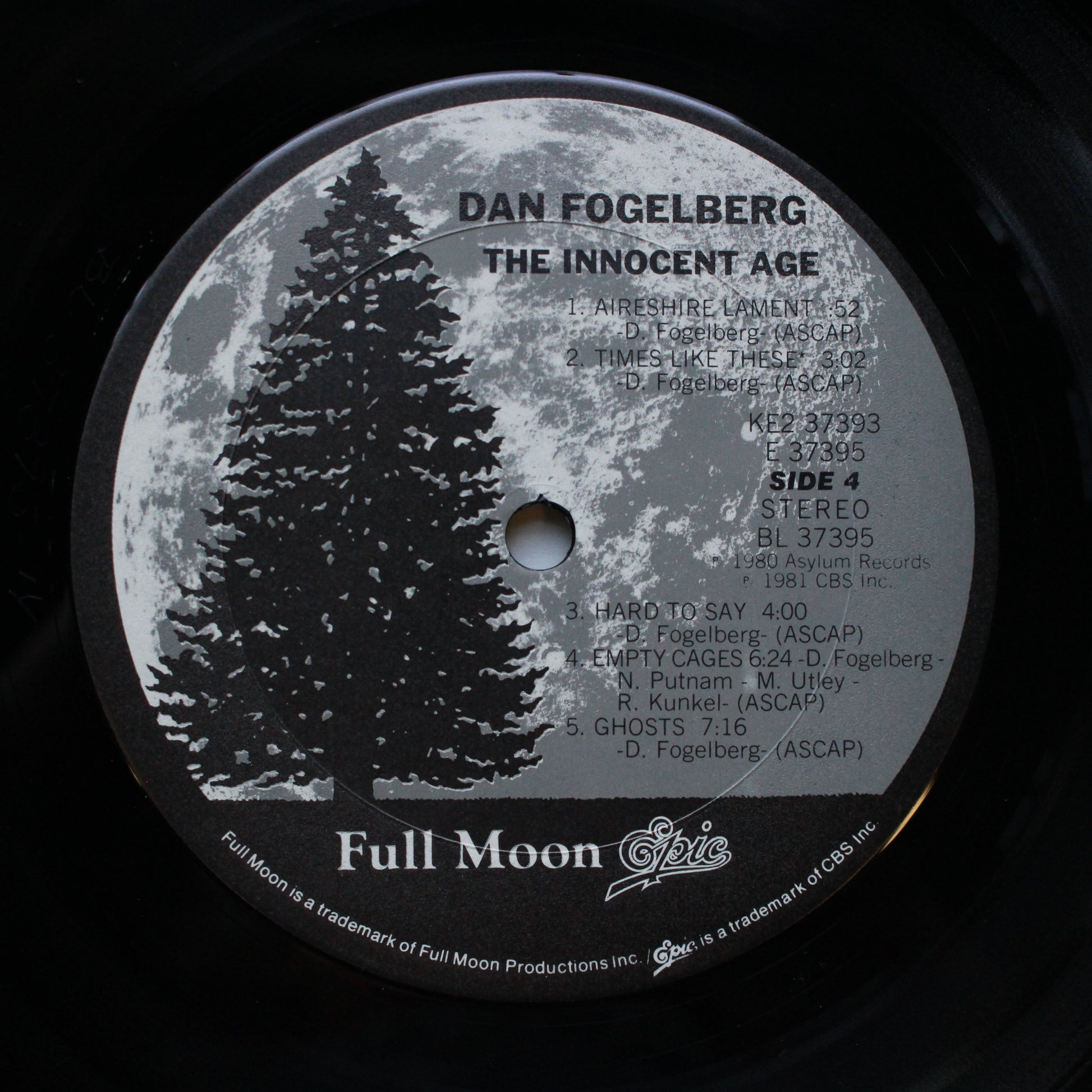 Dan Fogelberg : The Innocent Age (LP,Album)