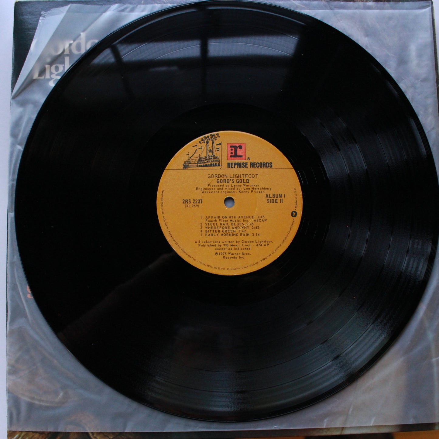 Gordon Lightfoot : Gord's Gold (LP,Compilation)