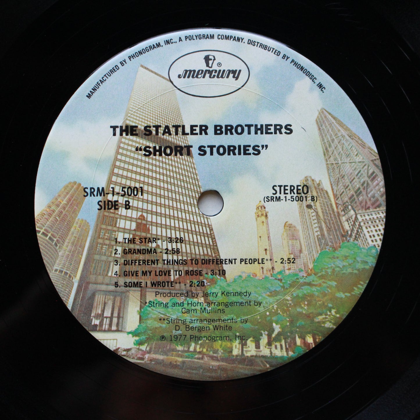 The Statler Brothers : Short Stories (LP,Album,Stereo)