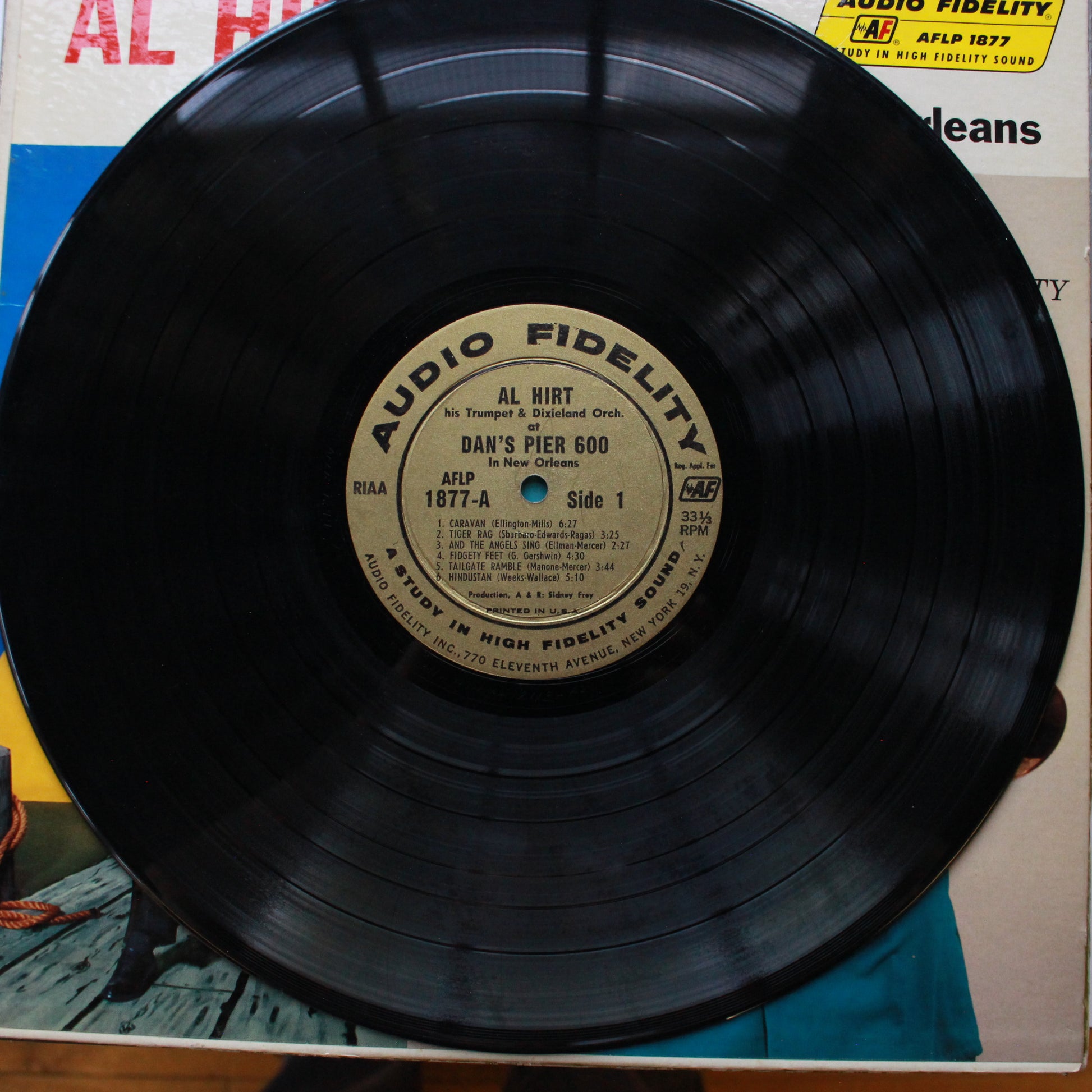 Al Hirt : Swingin' Dixie! (At Dan's Pier 600 In New Orleans) (LP,Album,Mono)