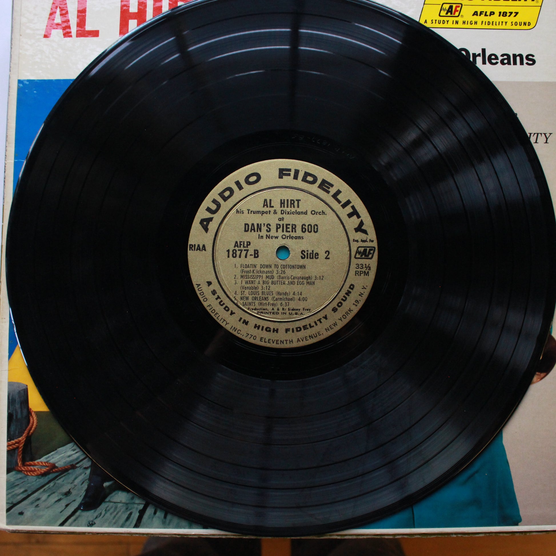 Al Hirt : Swingin' Dixie! (At Dan's Pier 600 In New Orleans) (LP,Album,Mono)