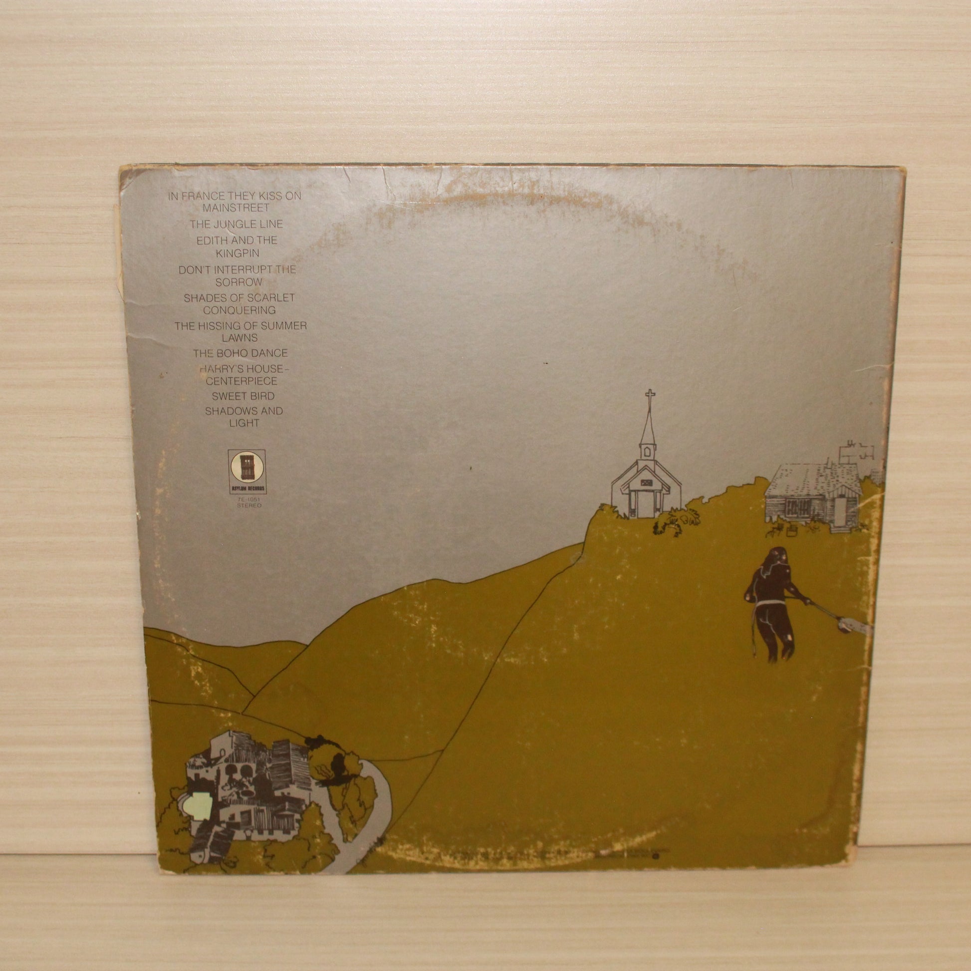 Joni Mitchell : The Hissing Of Summer Lawns (LP,Album,Stereo)