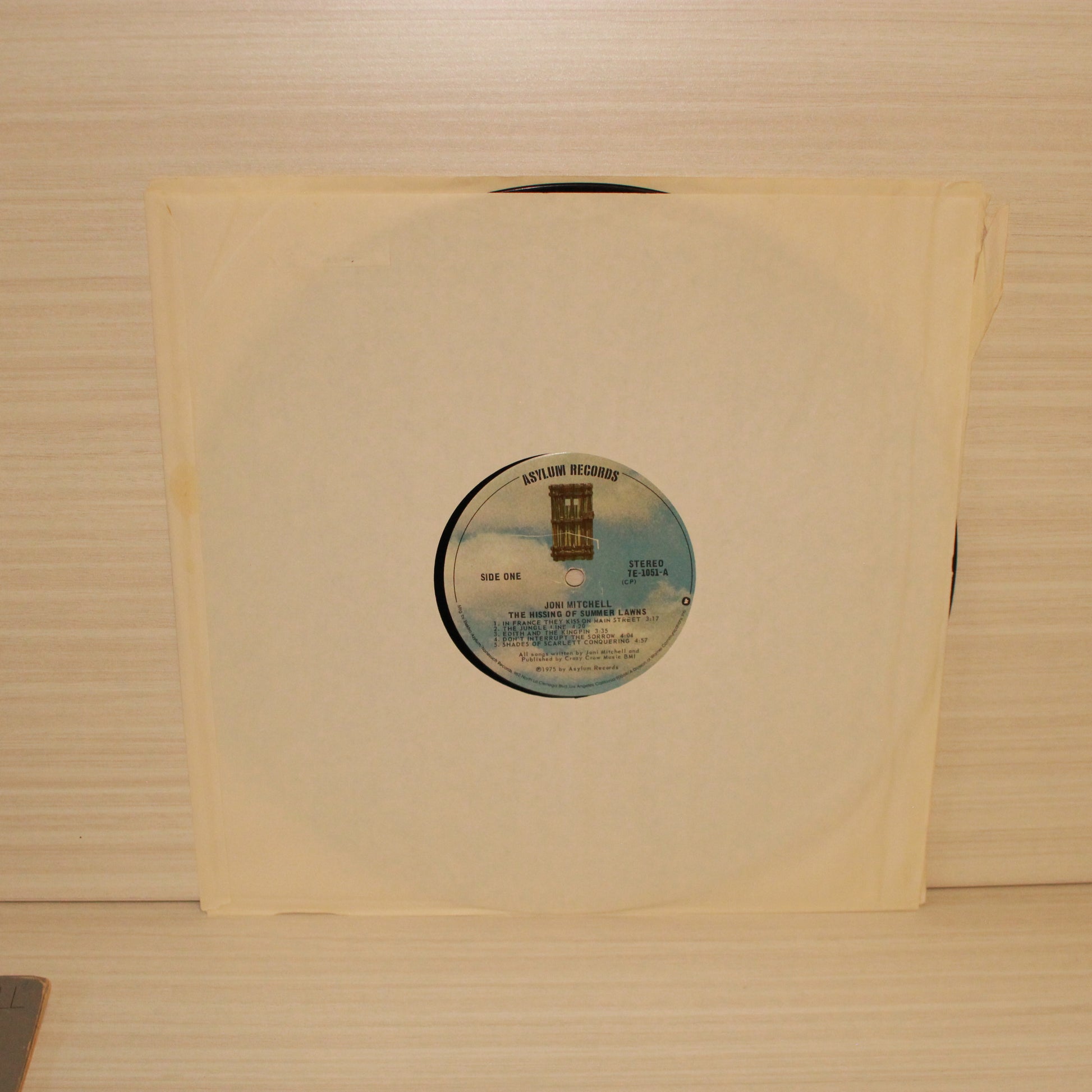 Joni Mitchell : The Hissing Of Summer Lawns (LP,Album,Stereo)