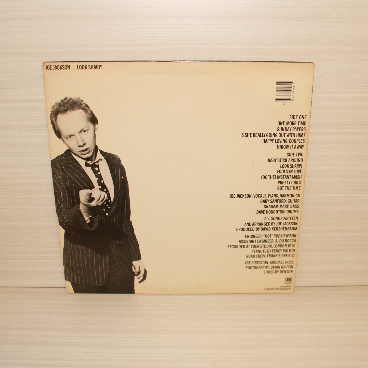 Joe Jackson : Look Sharp! (LP,Album)