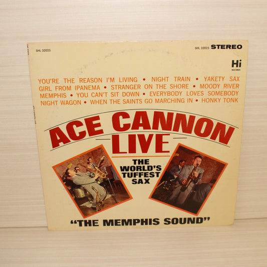 Ace Cannon : Live (LP,Stereo)