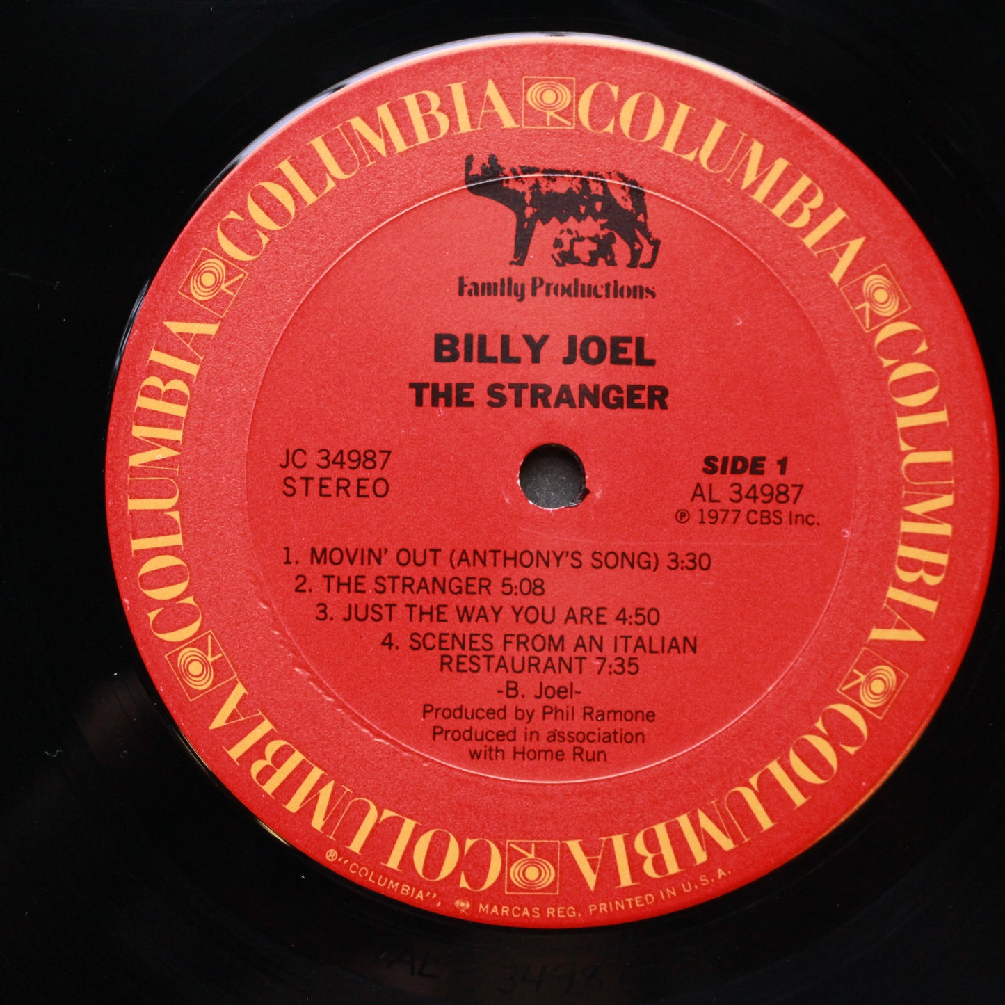 Billy Joel : The Stranger (LP,Album)