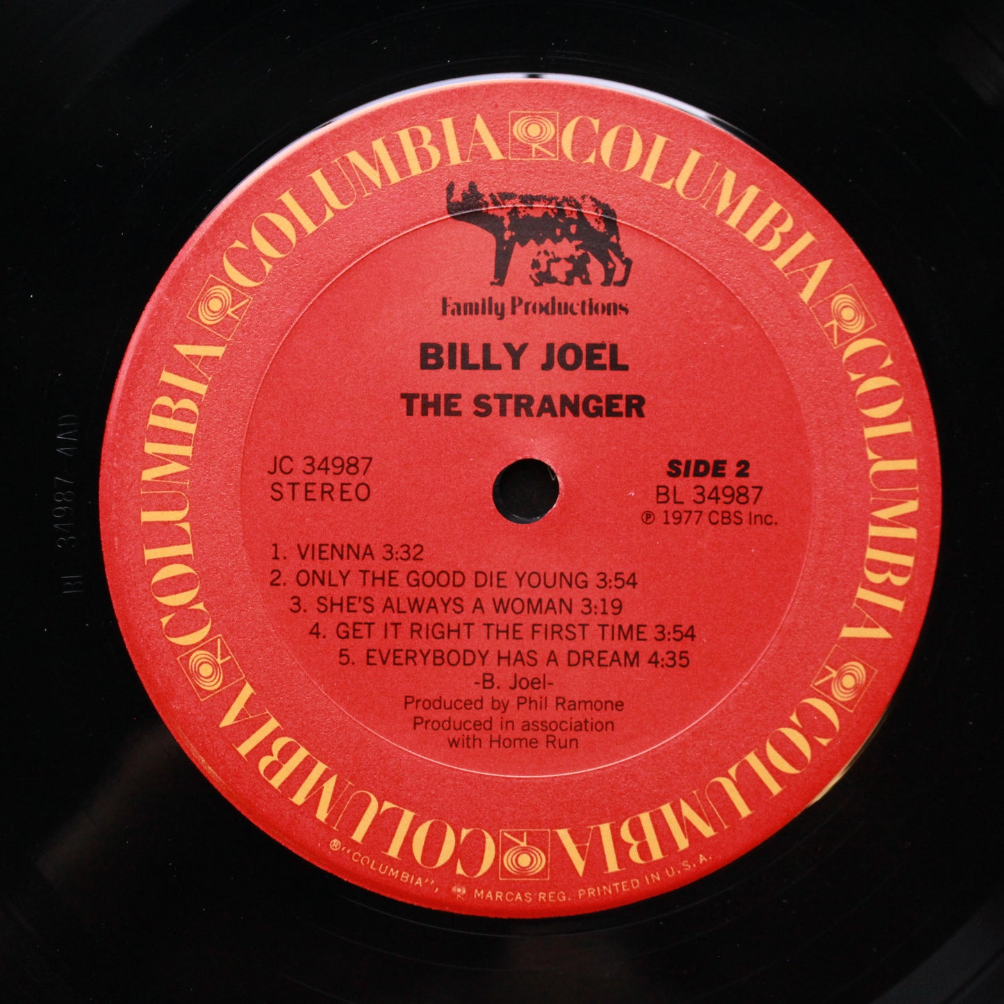 Billy Joel : The Stranger (LP,Album)