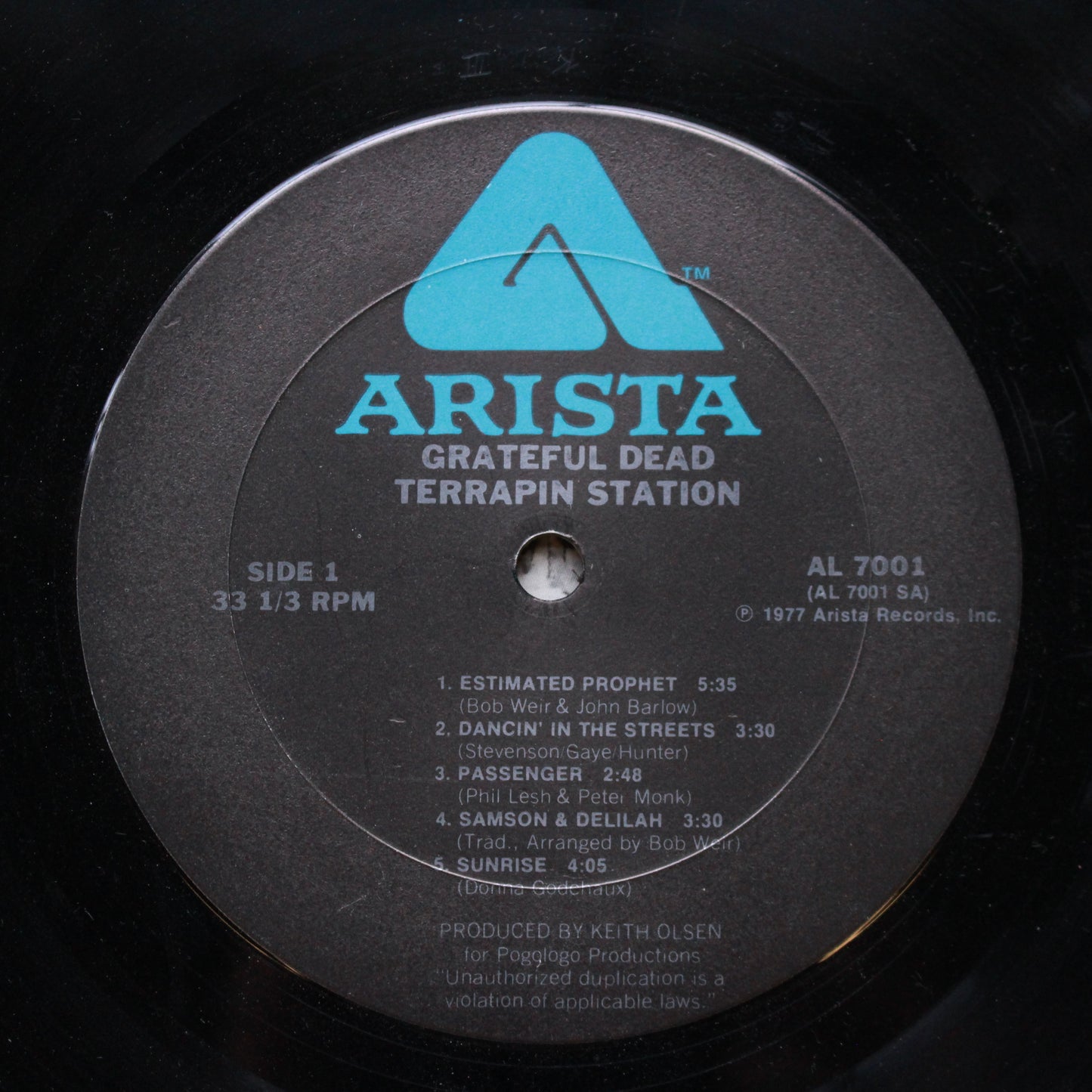 The Grateful Dead : Terrapin Station (LP,Album)