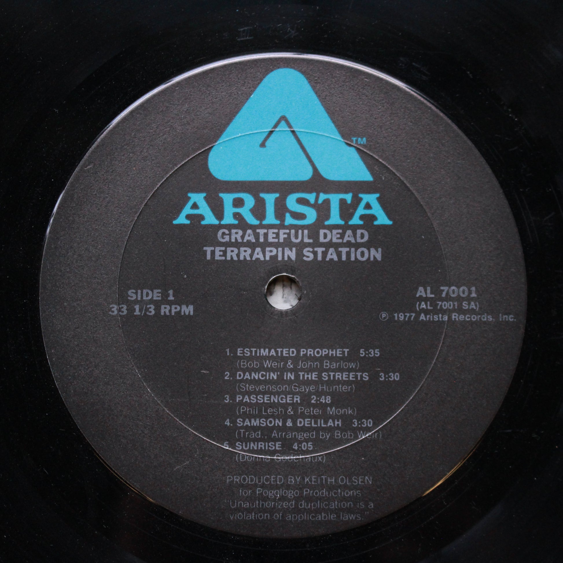 The Grateful Dead : Terrapin Station (LP,Album)