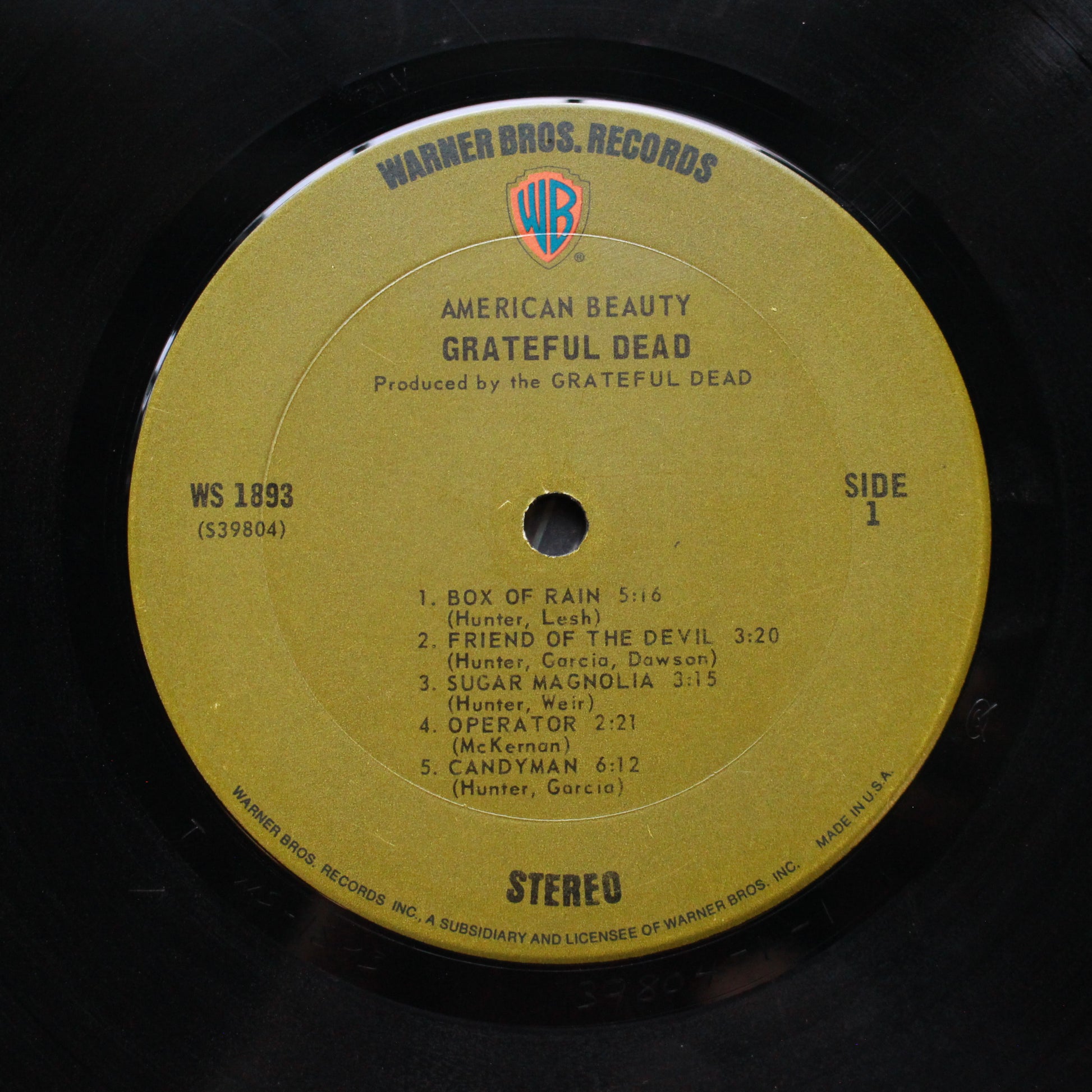 The Grateful Dead : American Beauty (LP,Album)